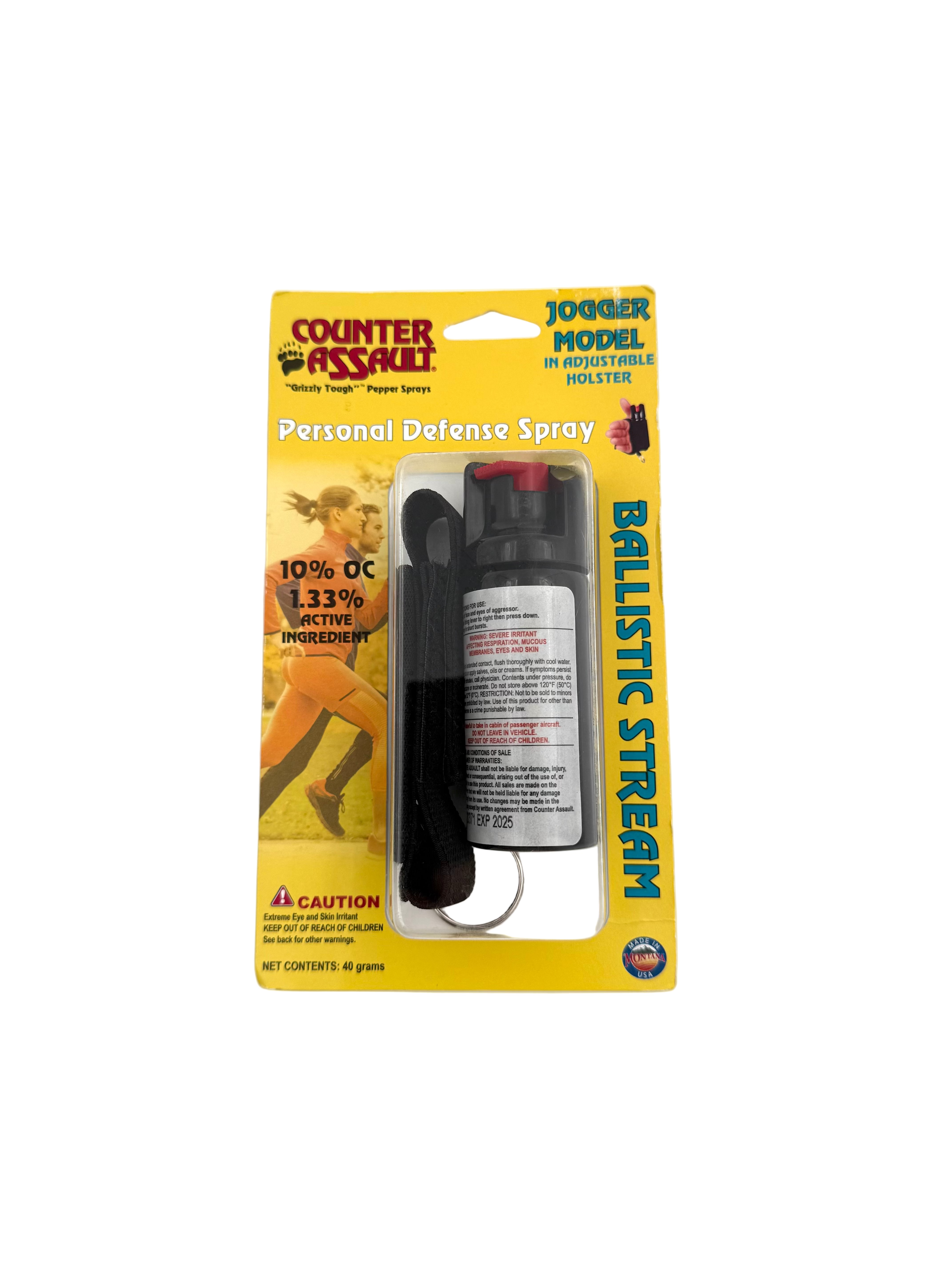 Counter Assault Ballistic Stream Personal Defense Spray 40g