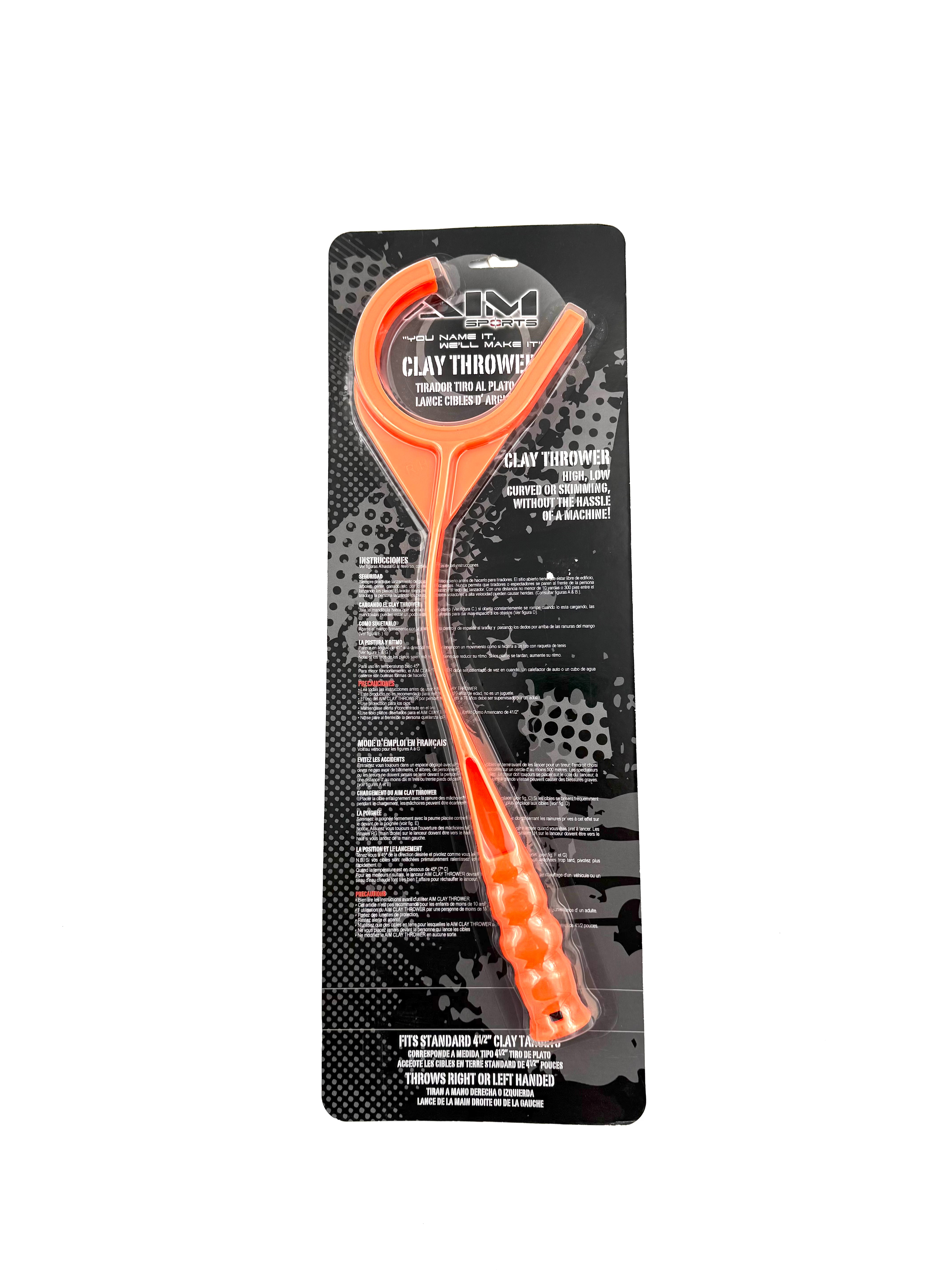 Aim Sports Clay Thrower - Fits 4 1/2" Clay Targets