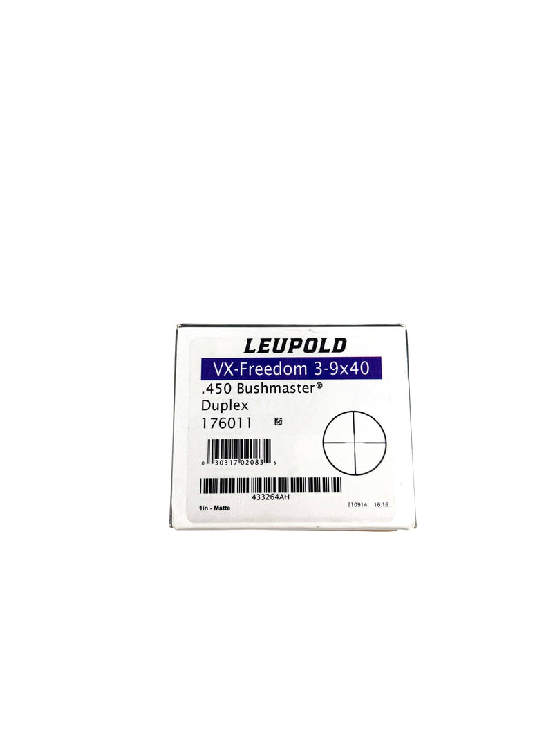 Leupold VX-Freedom 3-9x40 .450 Bushmaster Duplex Rifle Scope - 176011 - Haag Ventures