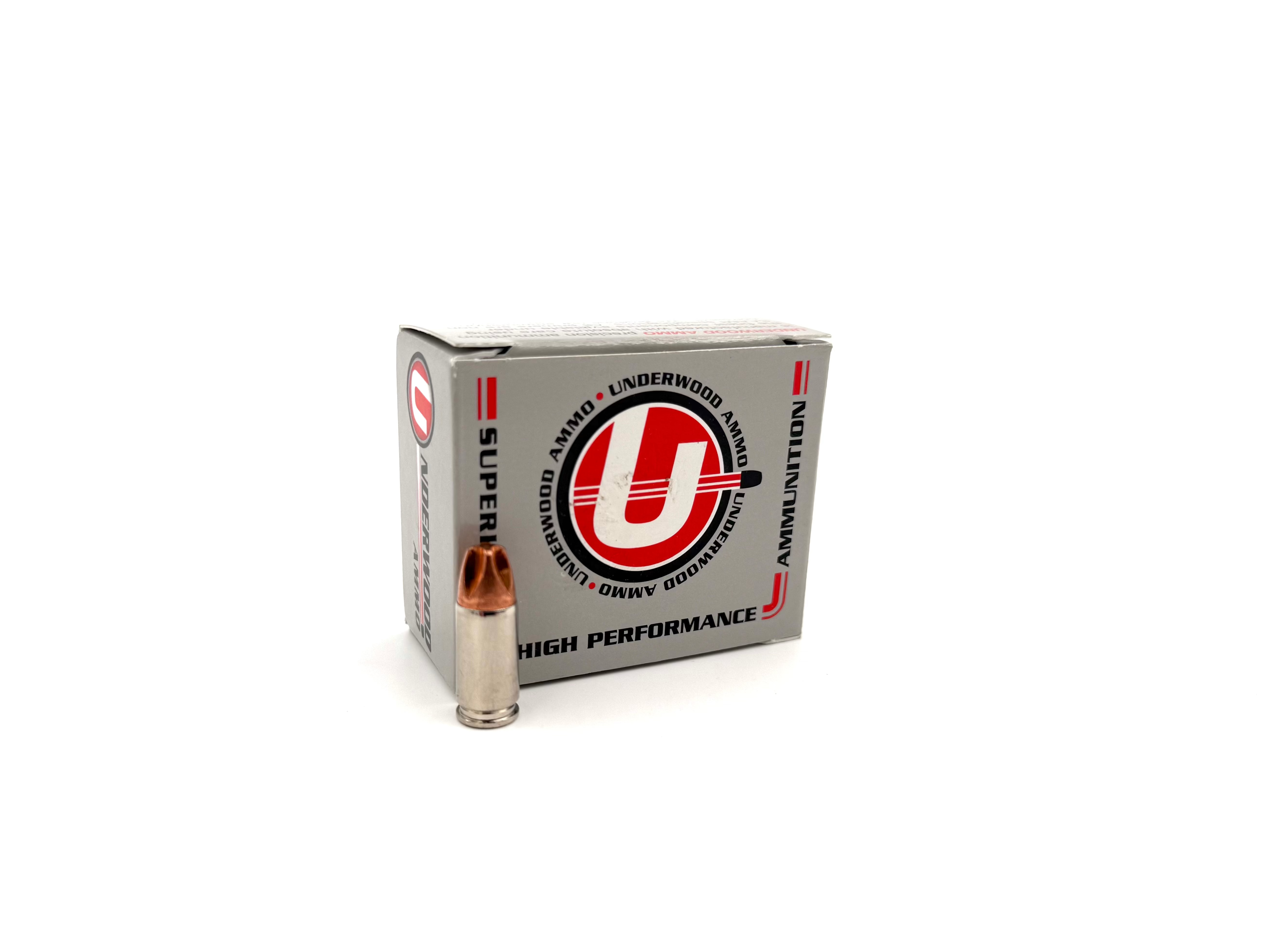 Underwood Ammo 9mm Luger +P 90gr Xtreme Defender - 20ct