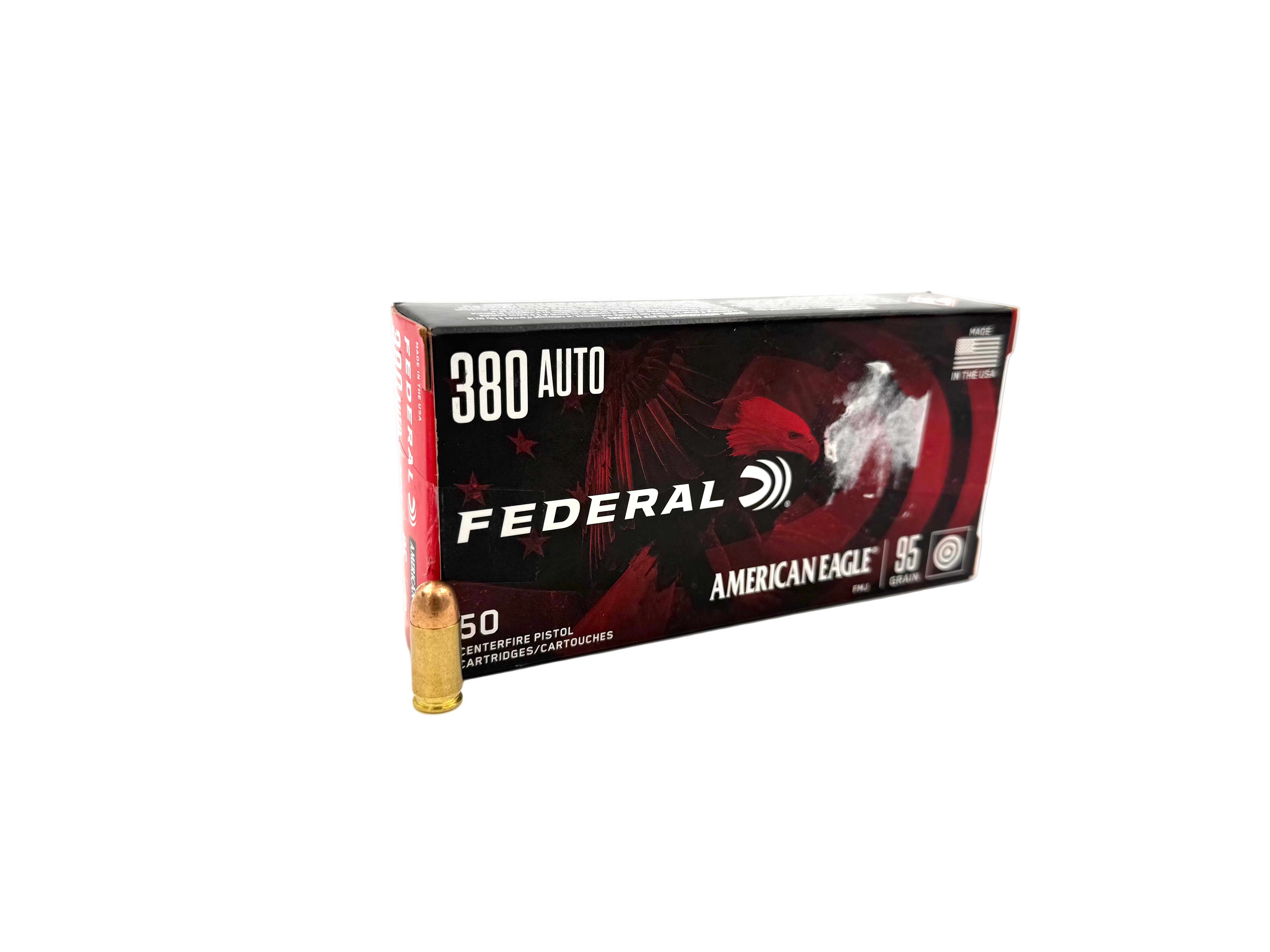 Federal 380 Auto 95gr FMJ - 50ct