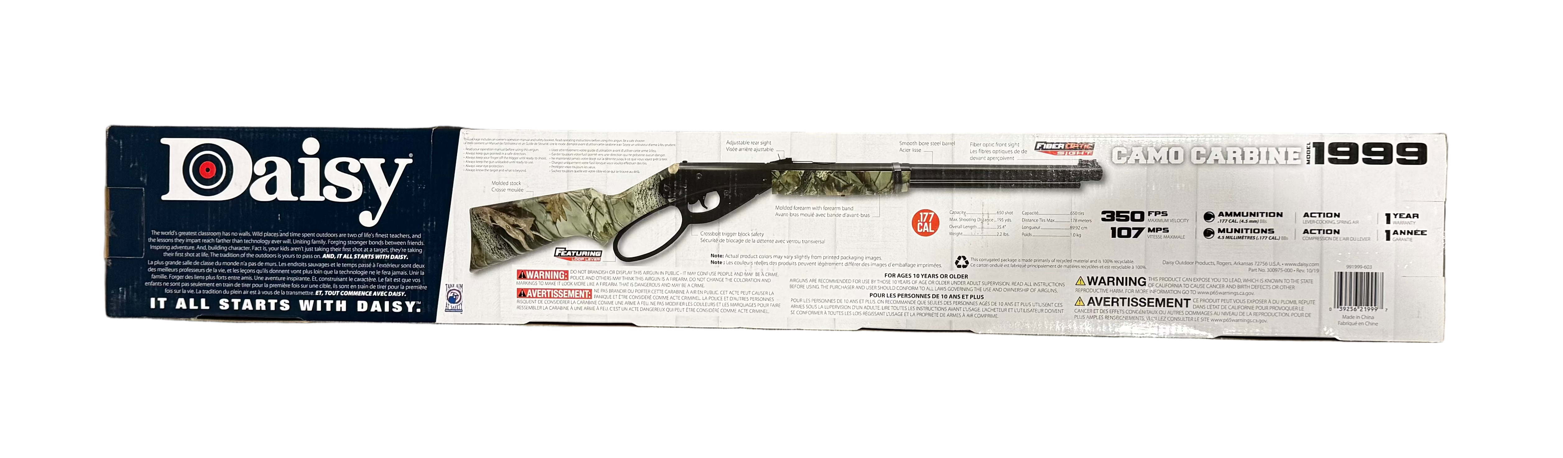 Daisy Camo Carbine Model 1999 Airsoft Rifle