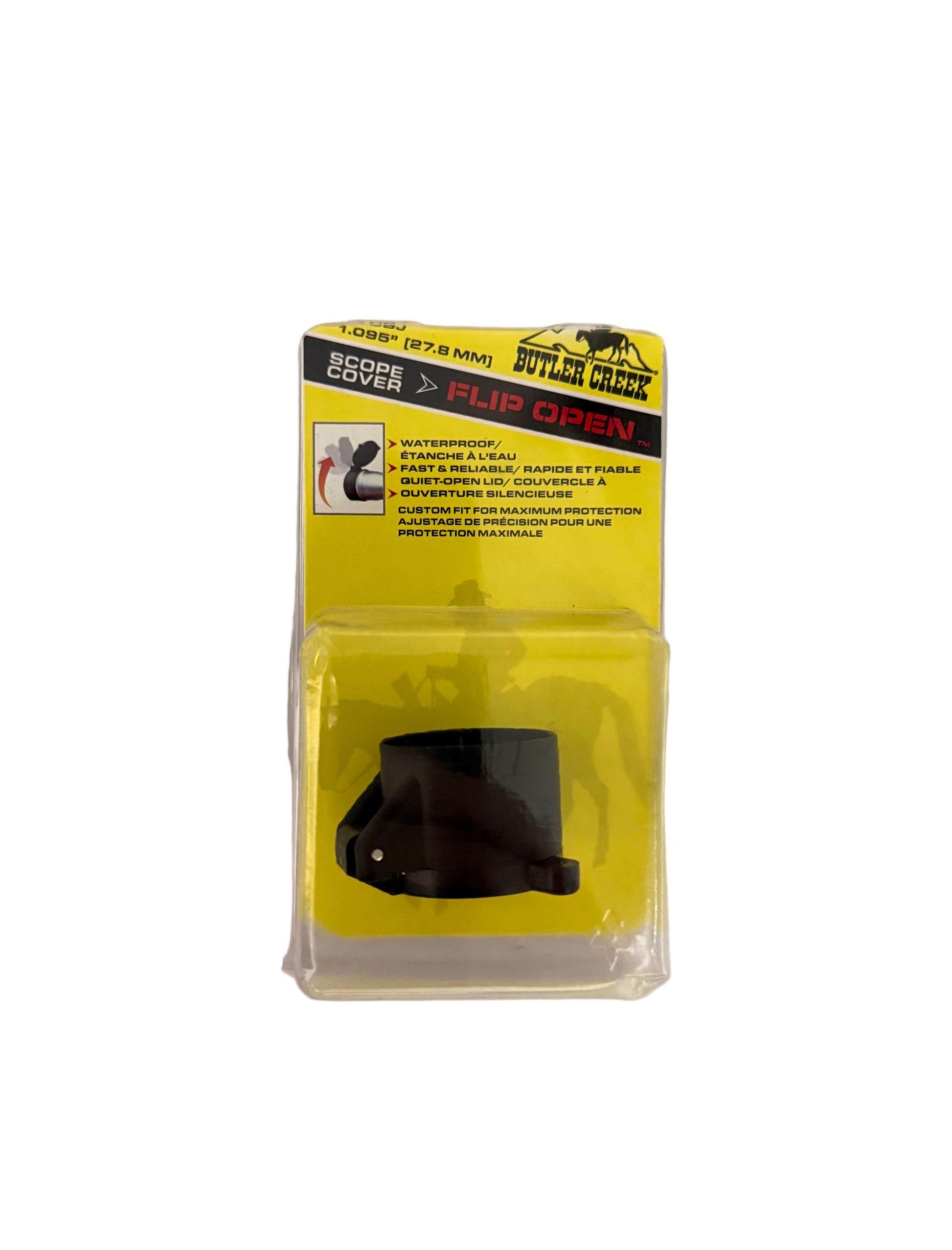 Butler Creek flip open gun slide packaging on a white background