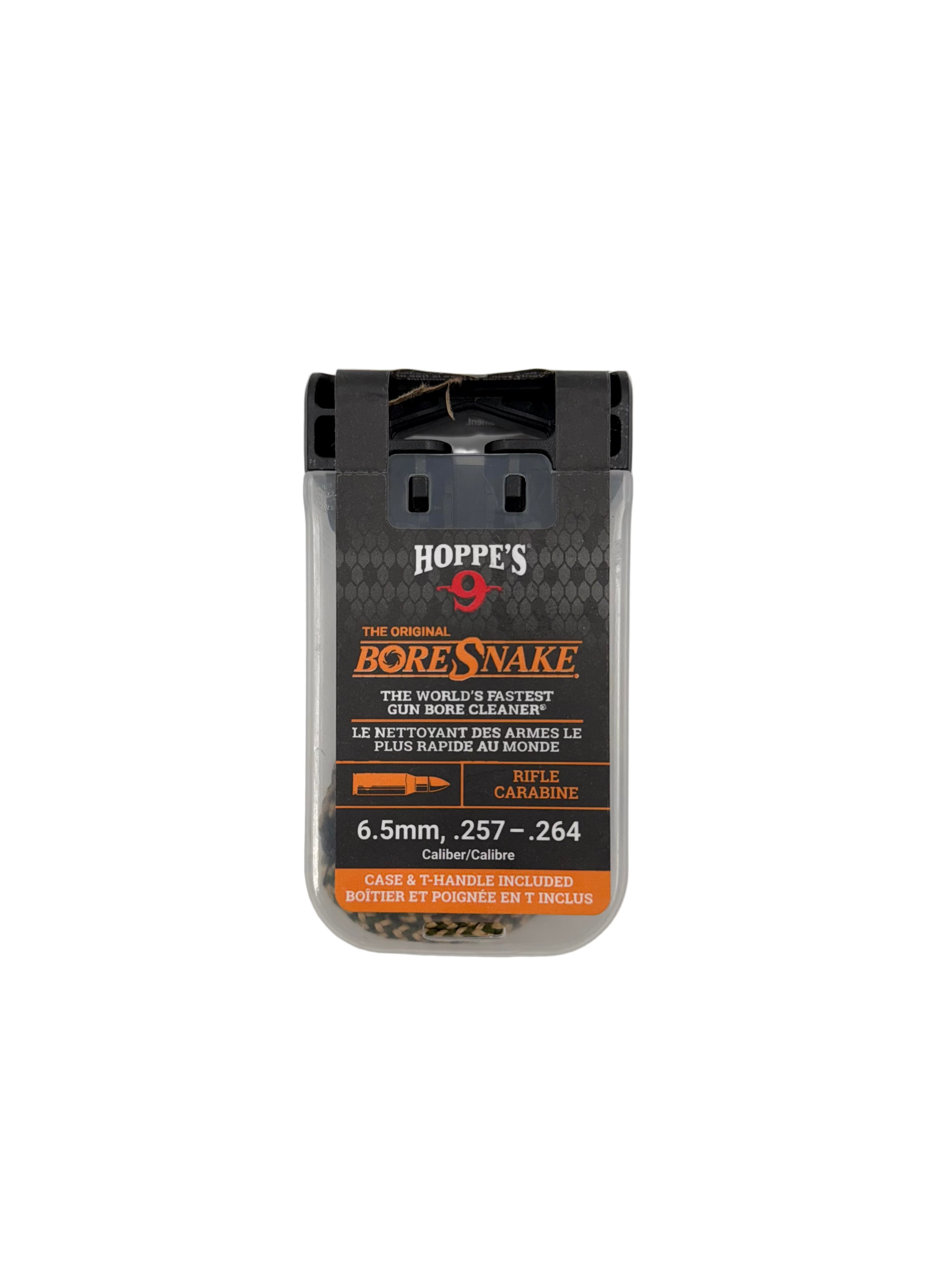 Hoppe’s Bore Snake Gun Bore Cleaner - 6.5mm .257-.264 cal #24013D