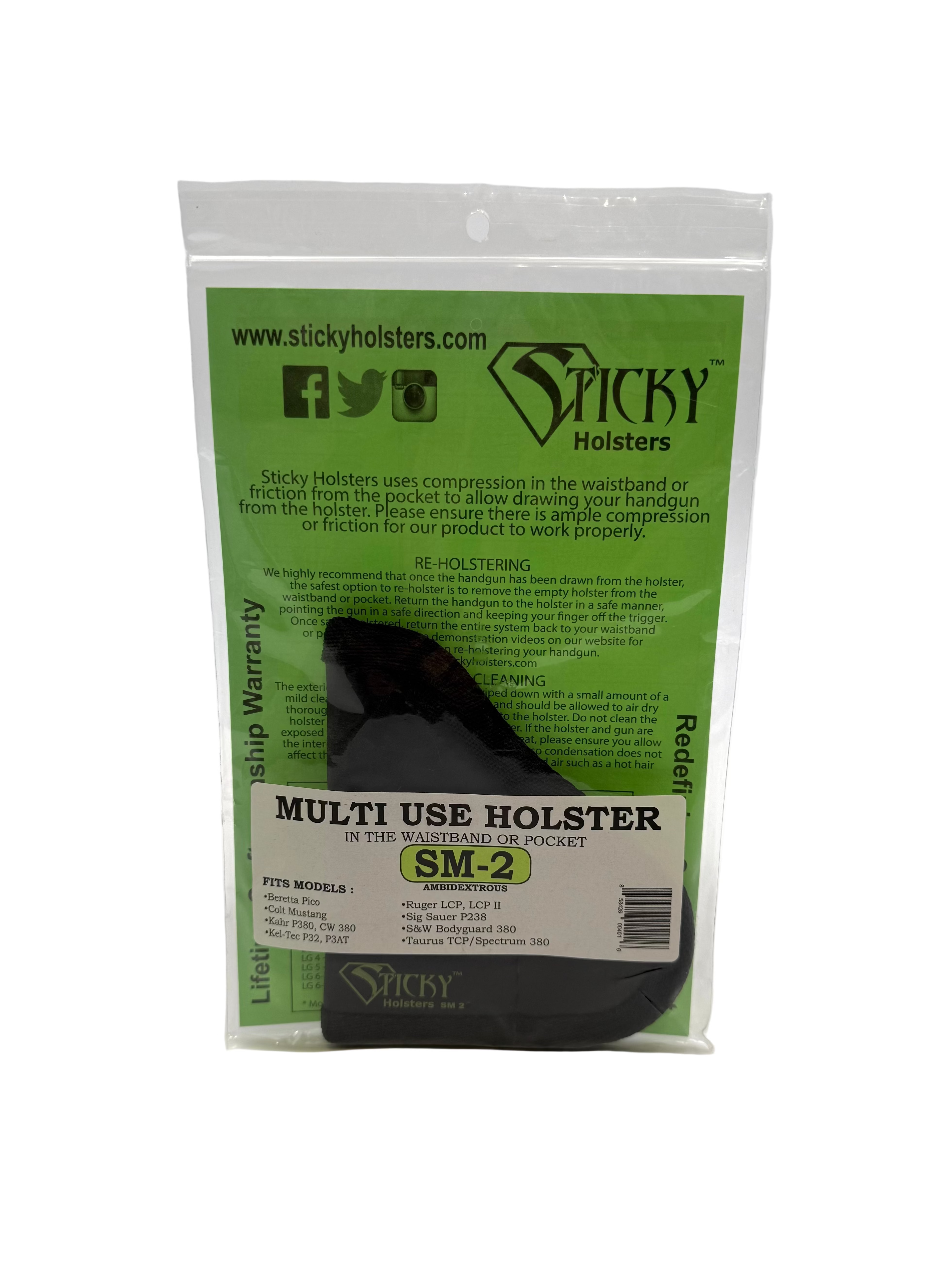 Sticky Holsters Multi Use SM-2 Ambidextrous Holster