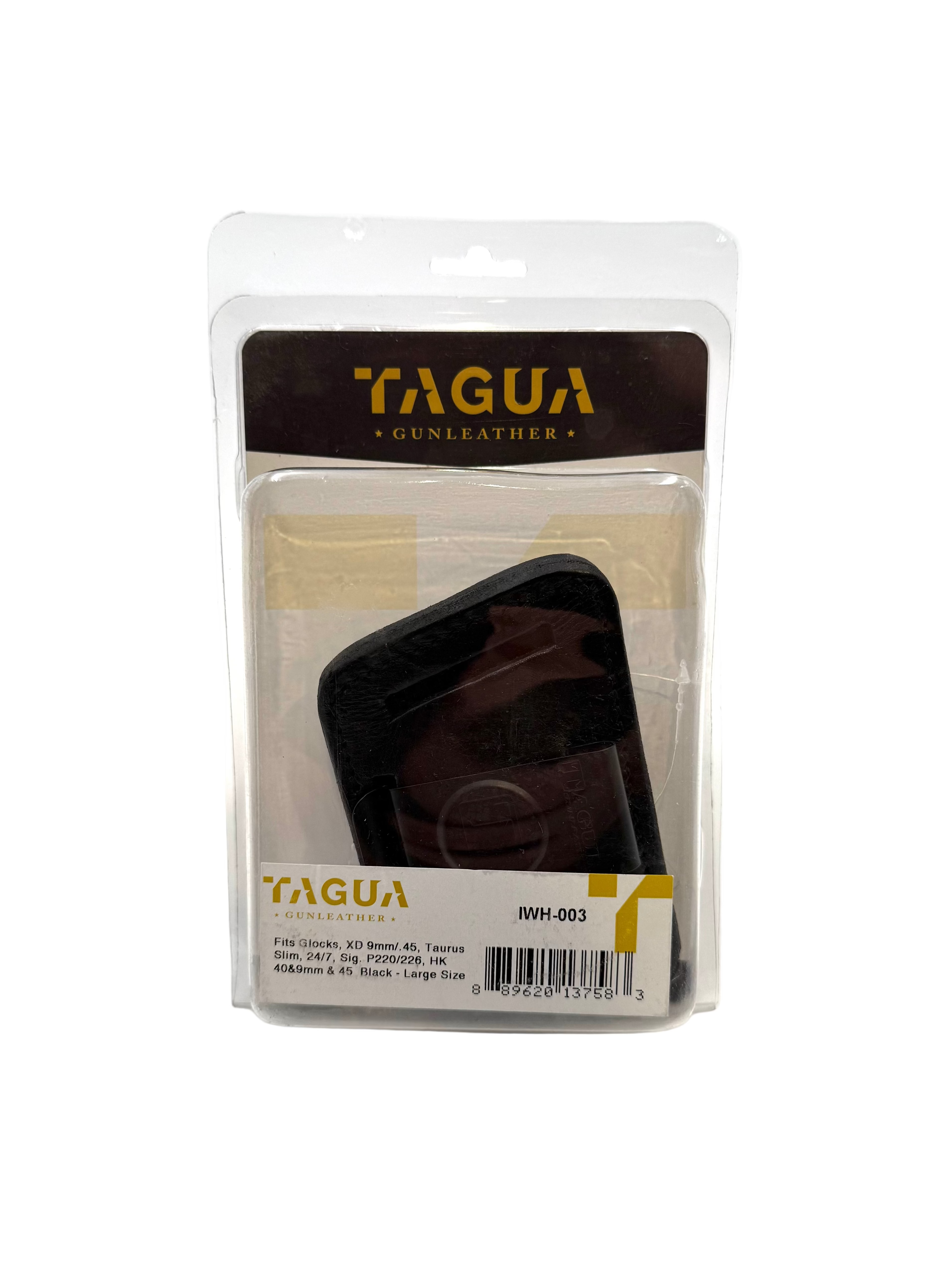 Tagua Holster - IWH-003 - Black - Large