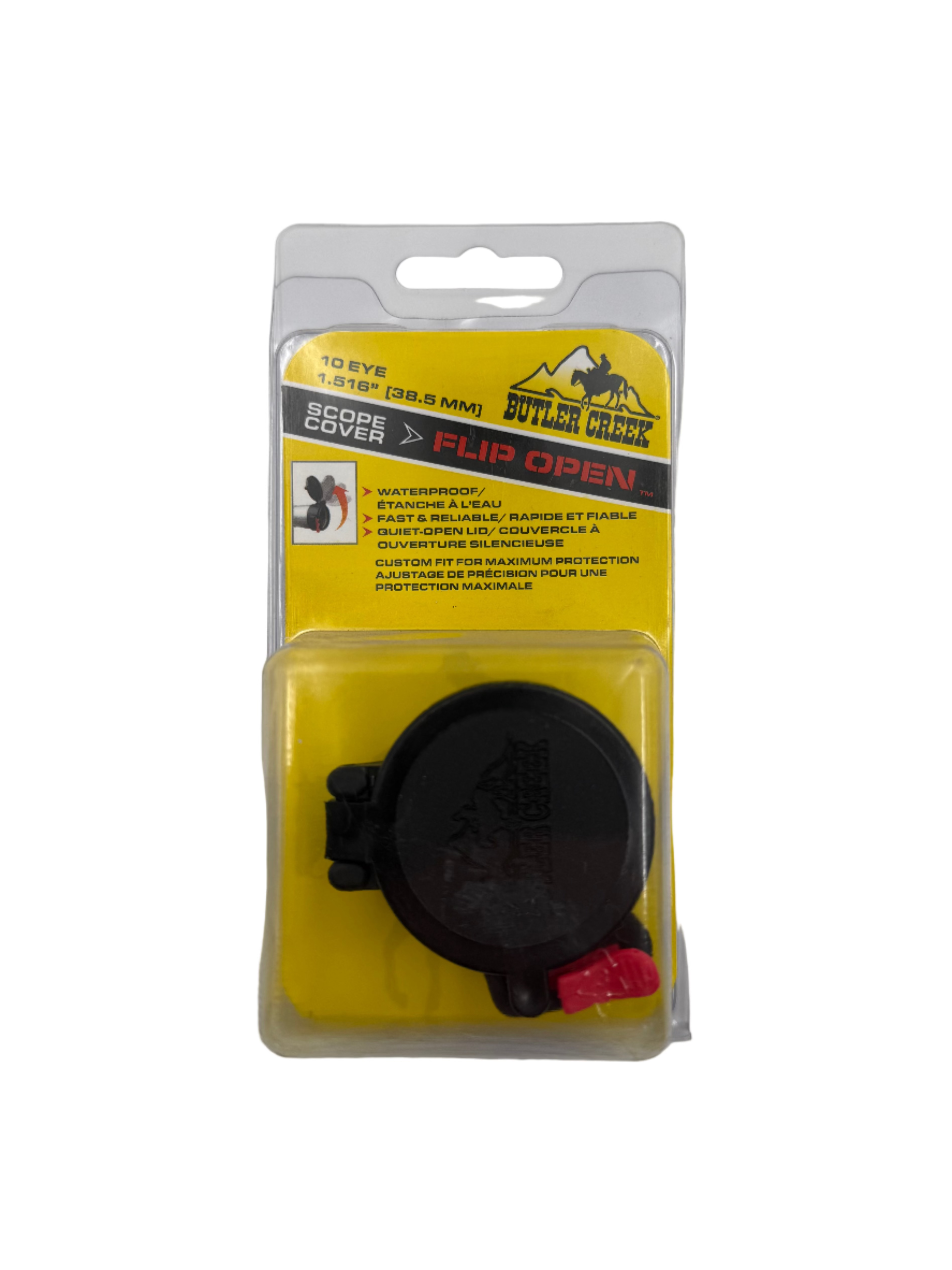 Butler Creek Flip Open Scope Cover - 10 Eye 1.516” (38.5mm) #M020100