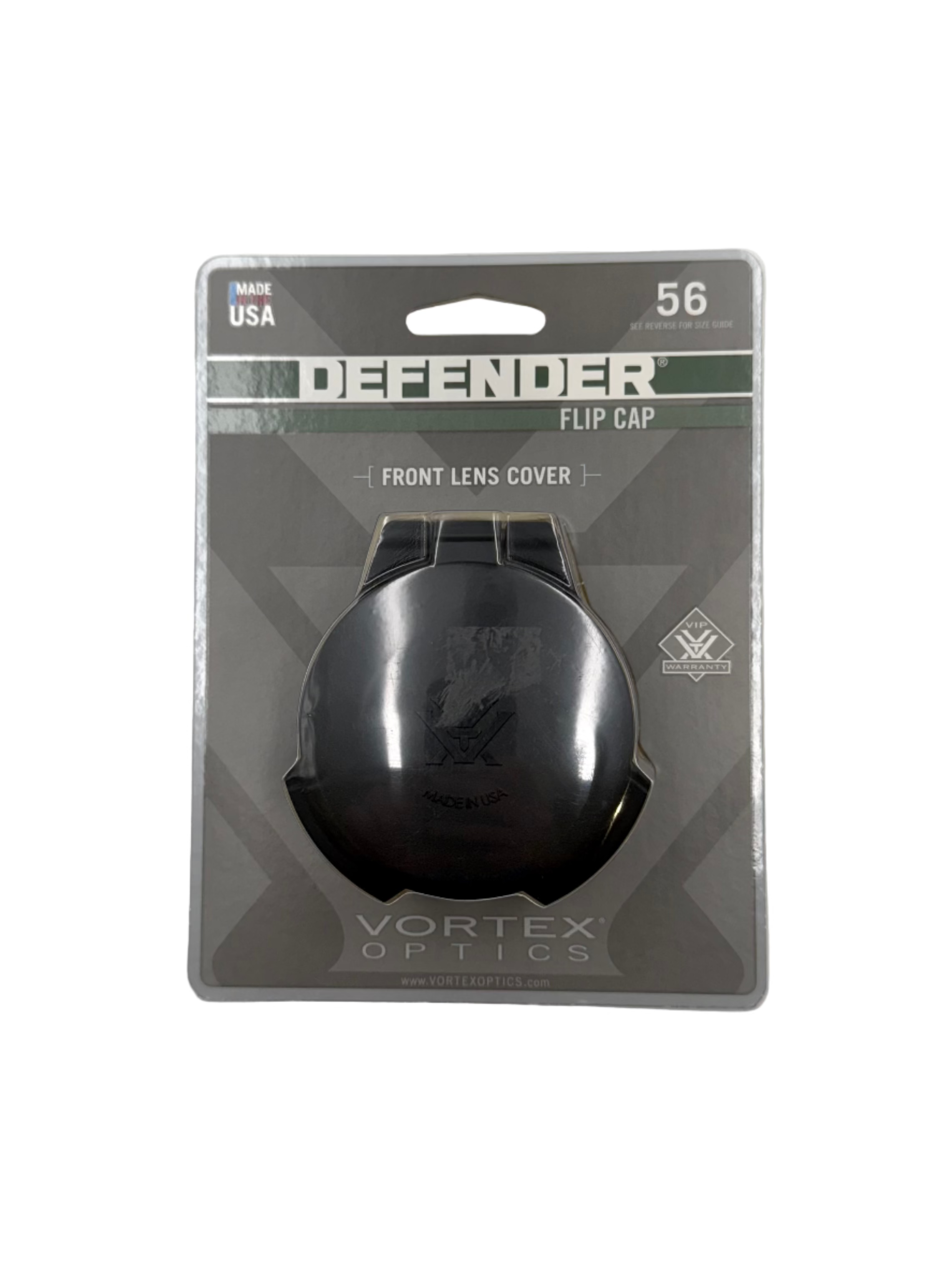 Vortex Optics Defender Flip Cap Front Lens Cover - 56 (62-66mm)