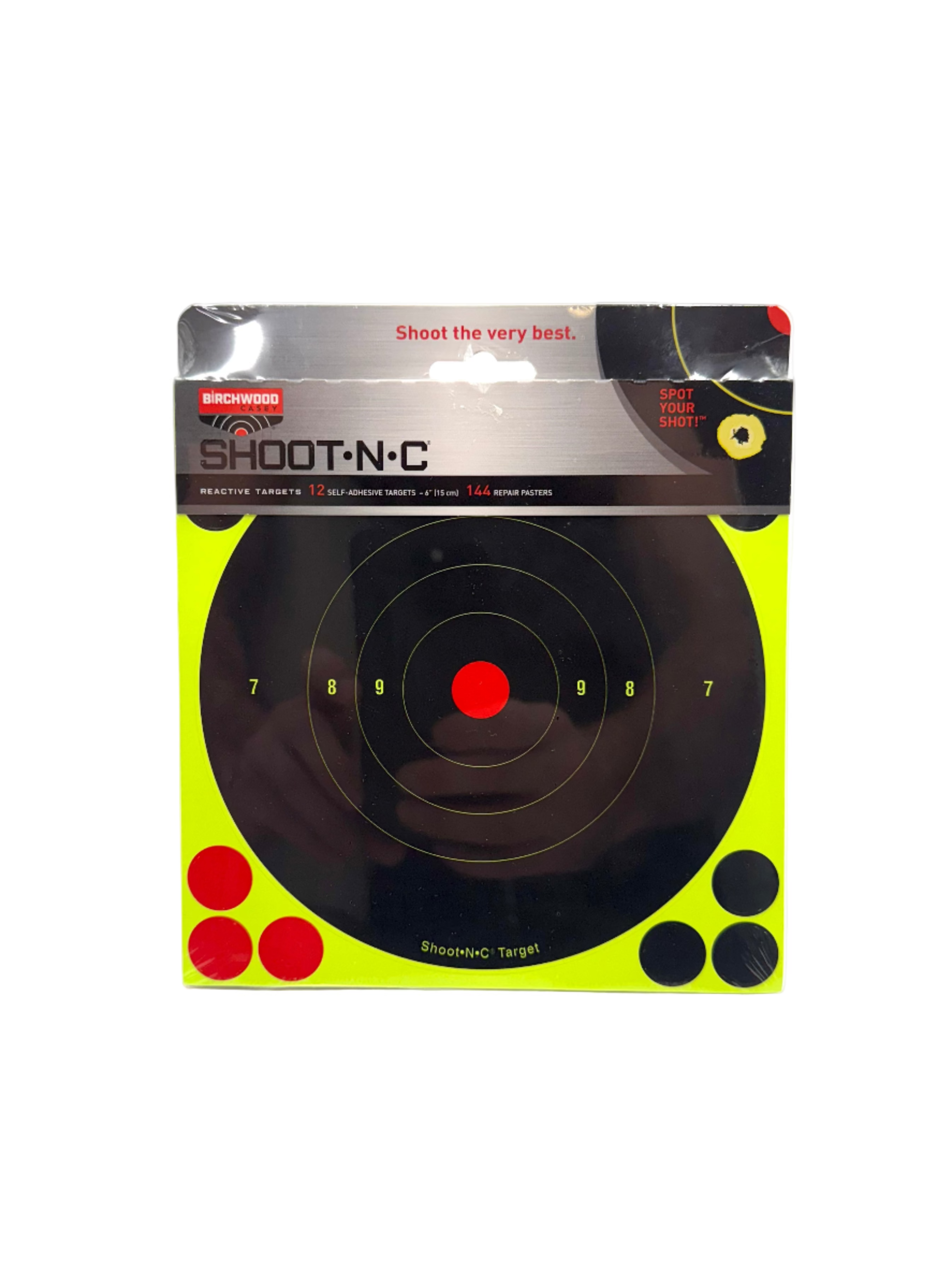 Birchwood Casey Shoot-N-C Reactive Targets - 6” 12pk BC-34512