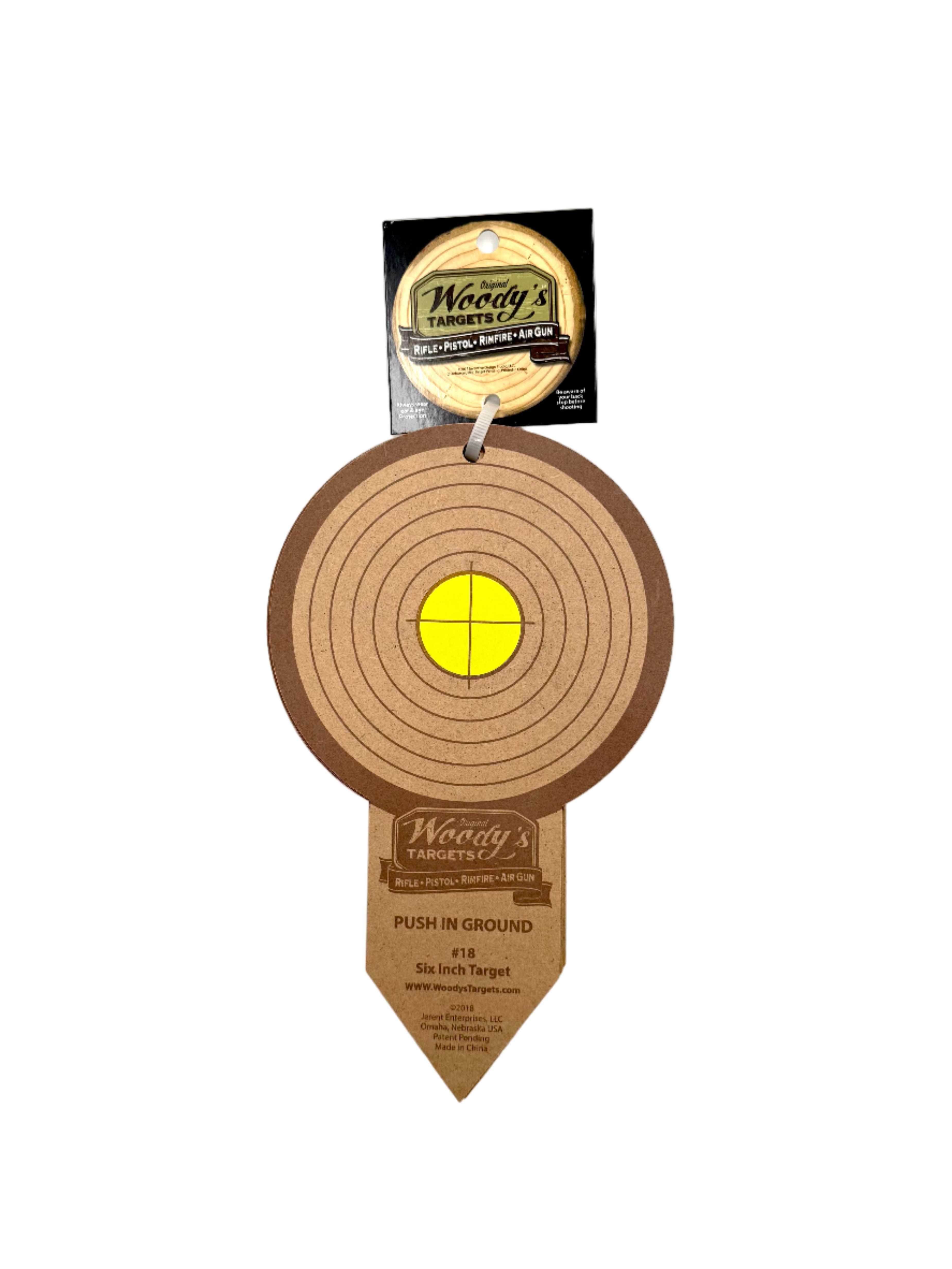 Woody’s Targets Push In Ground #18 Targets- 6” 6pk