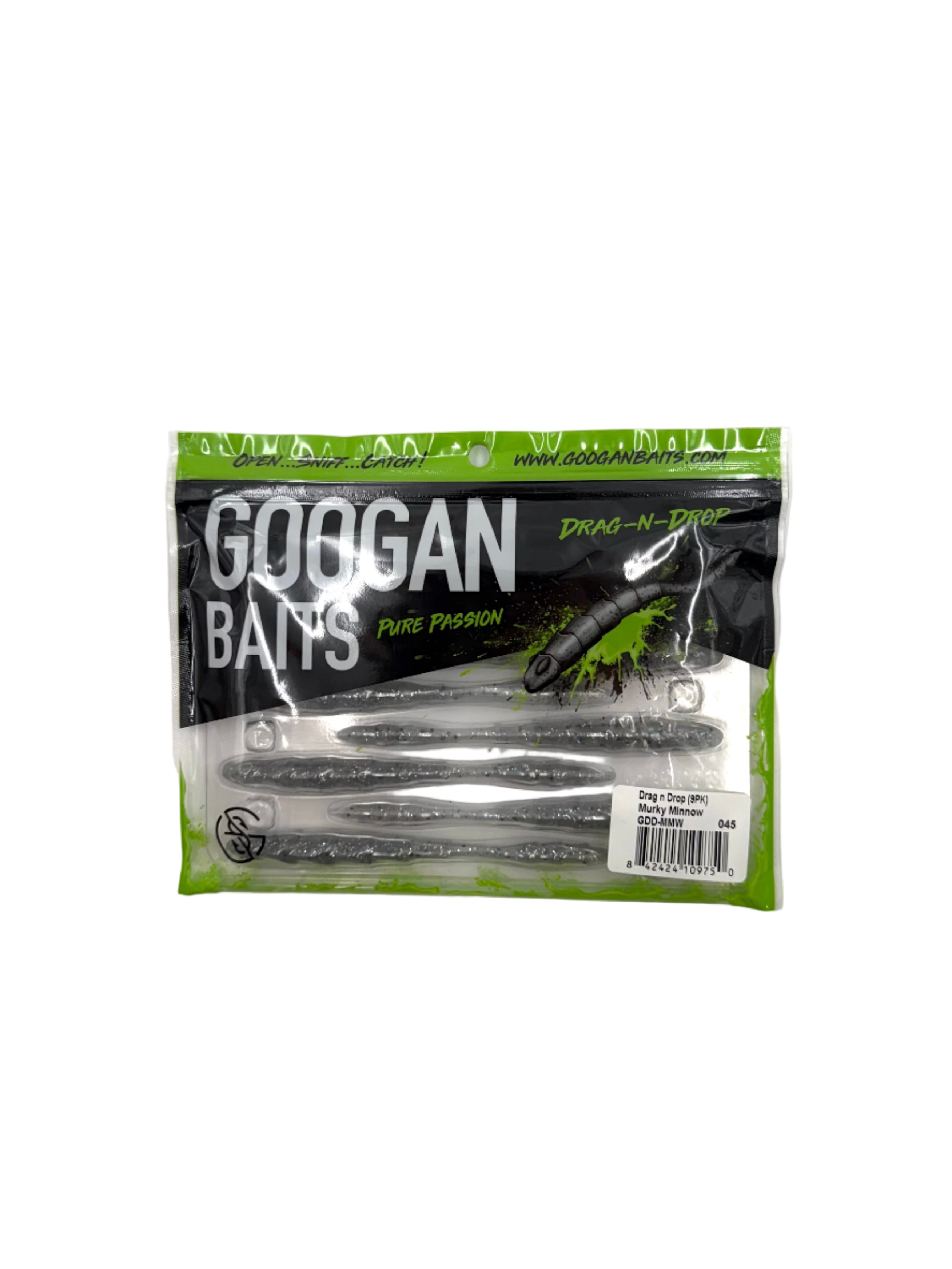 Googan Baits Drag n Drop Murky Minnow - 9pk