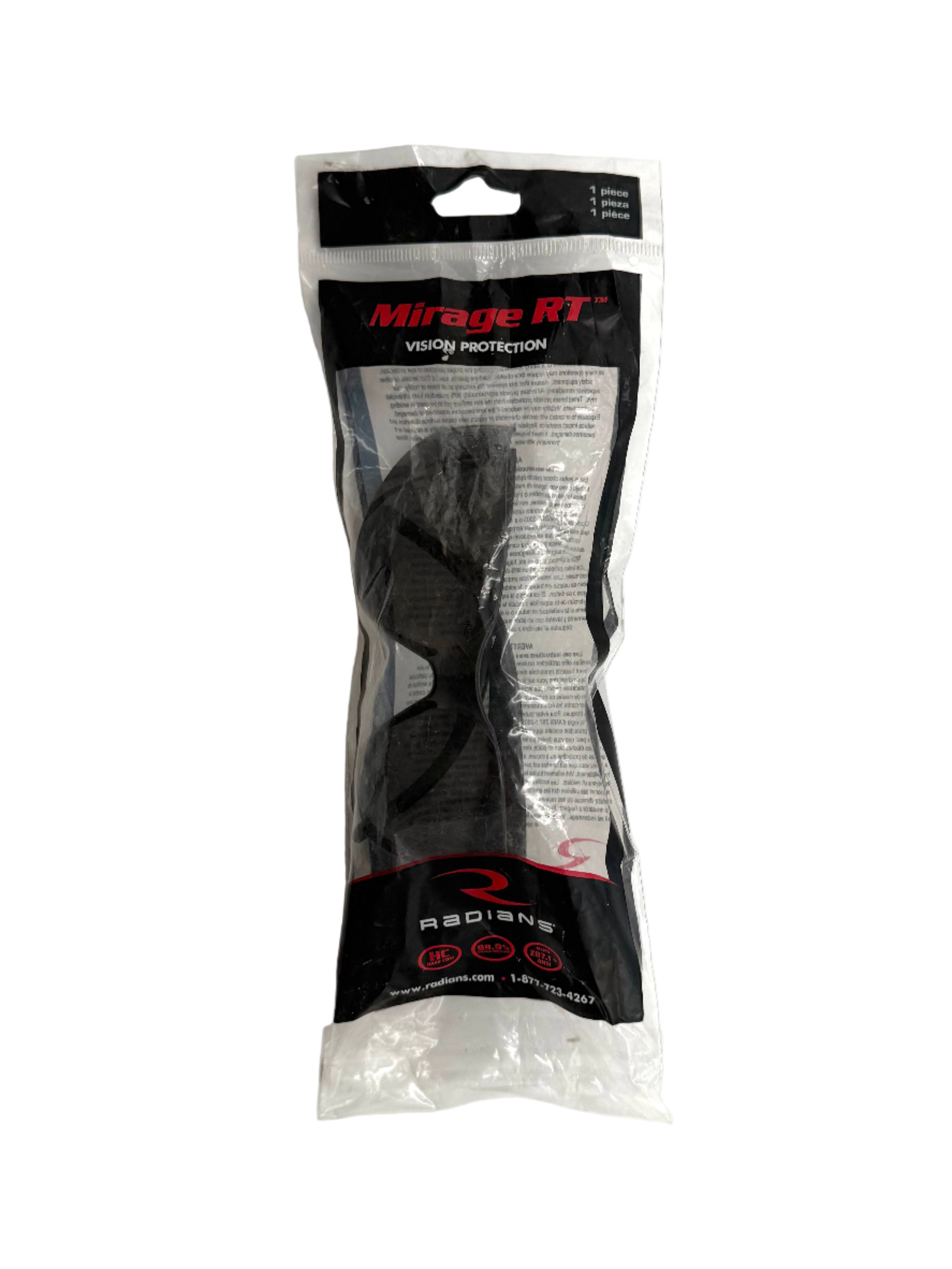 Radians Mirage RT Vision Protection Glasses - Smoke