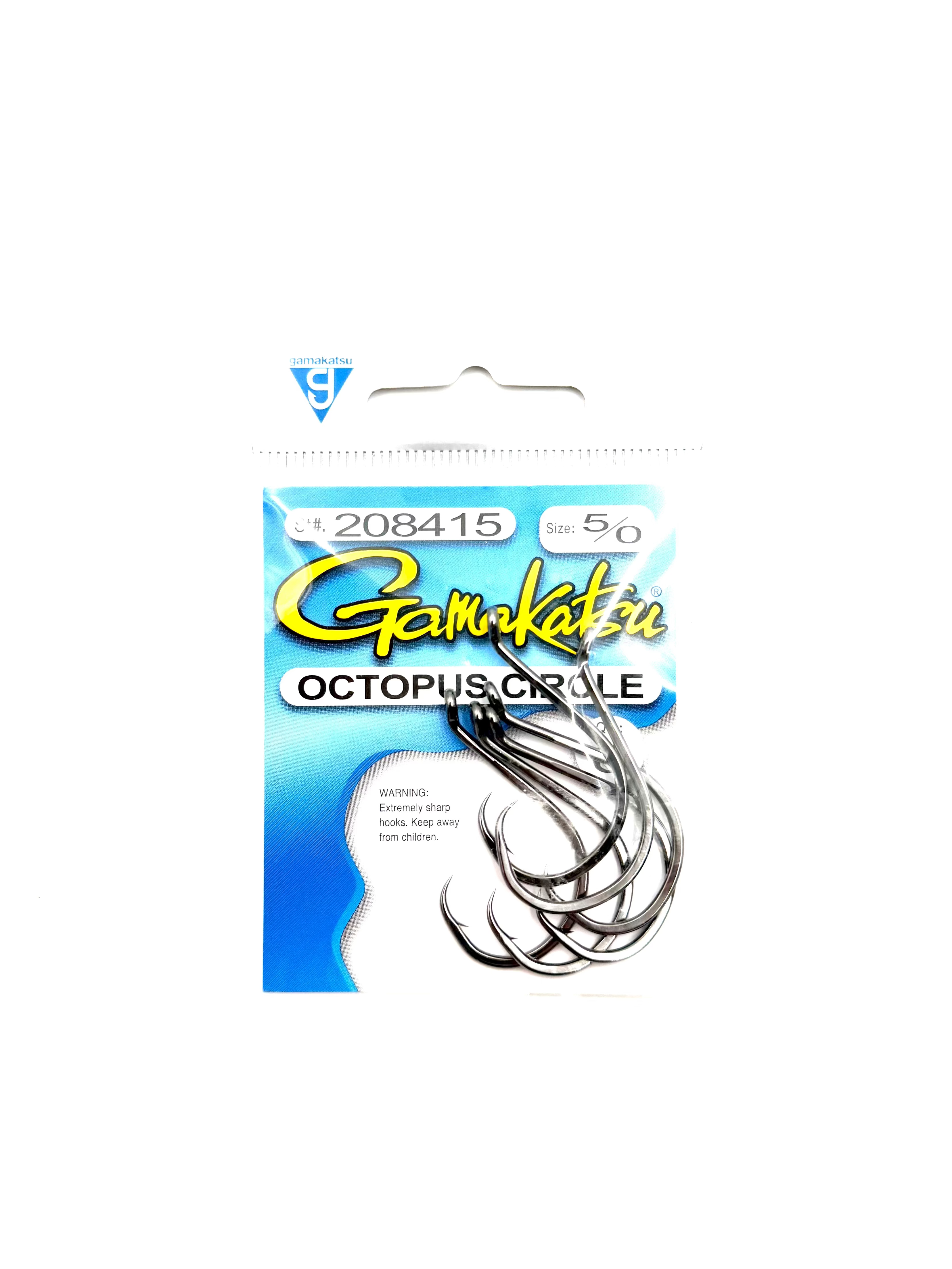 Gamakatsu Octopus Circle Hooks - Size 5/0 - 6pk