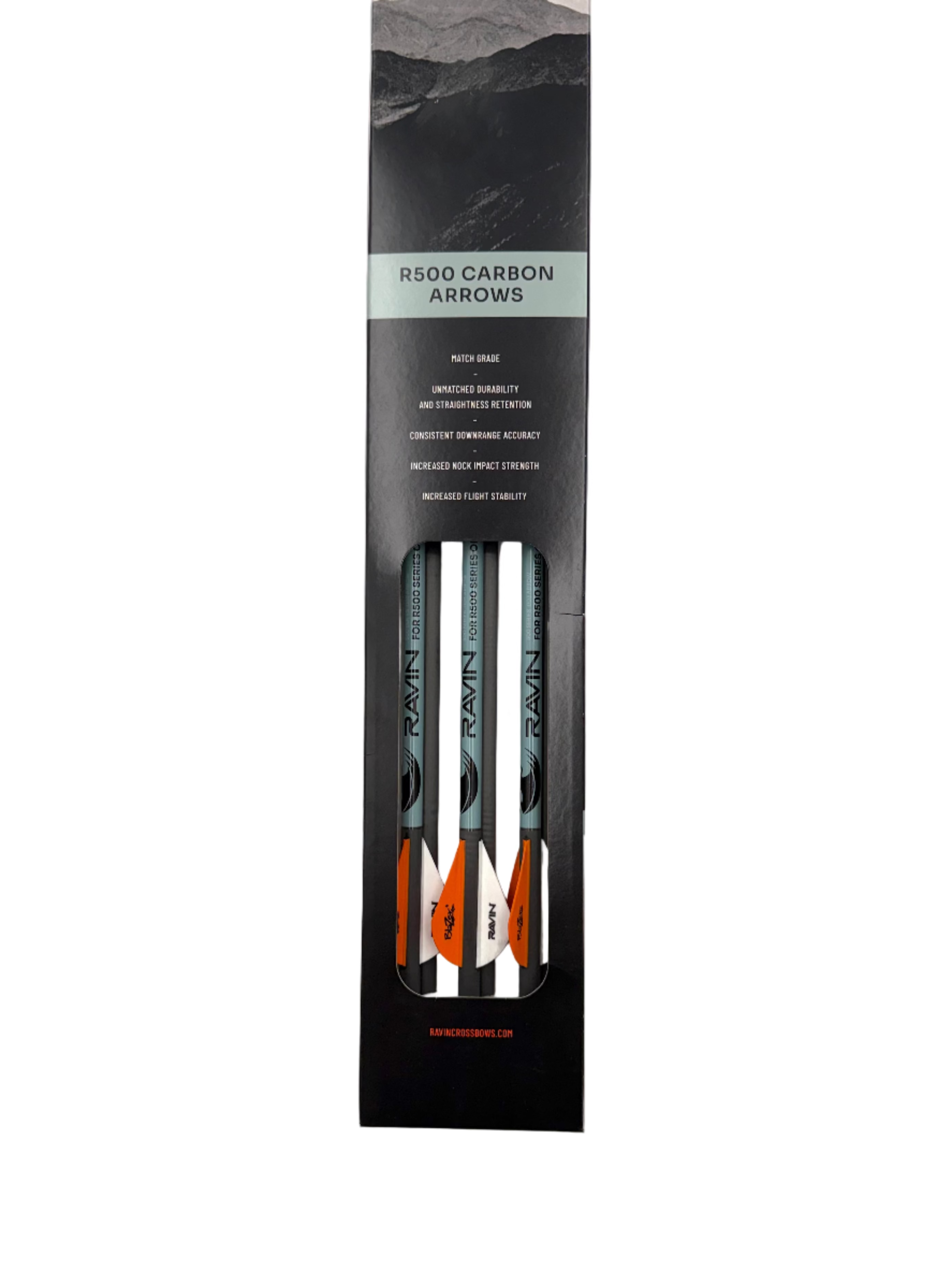 Ravin .003 R500 Carbon Arrows - 400gr - 6pk
