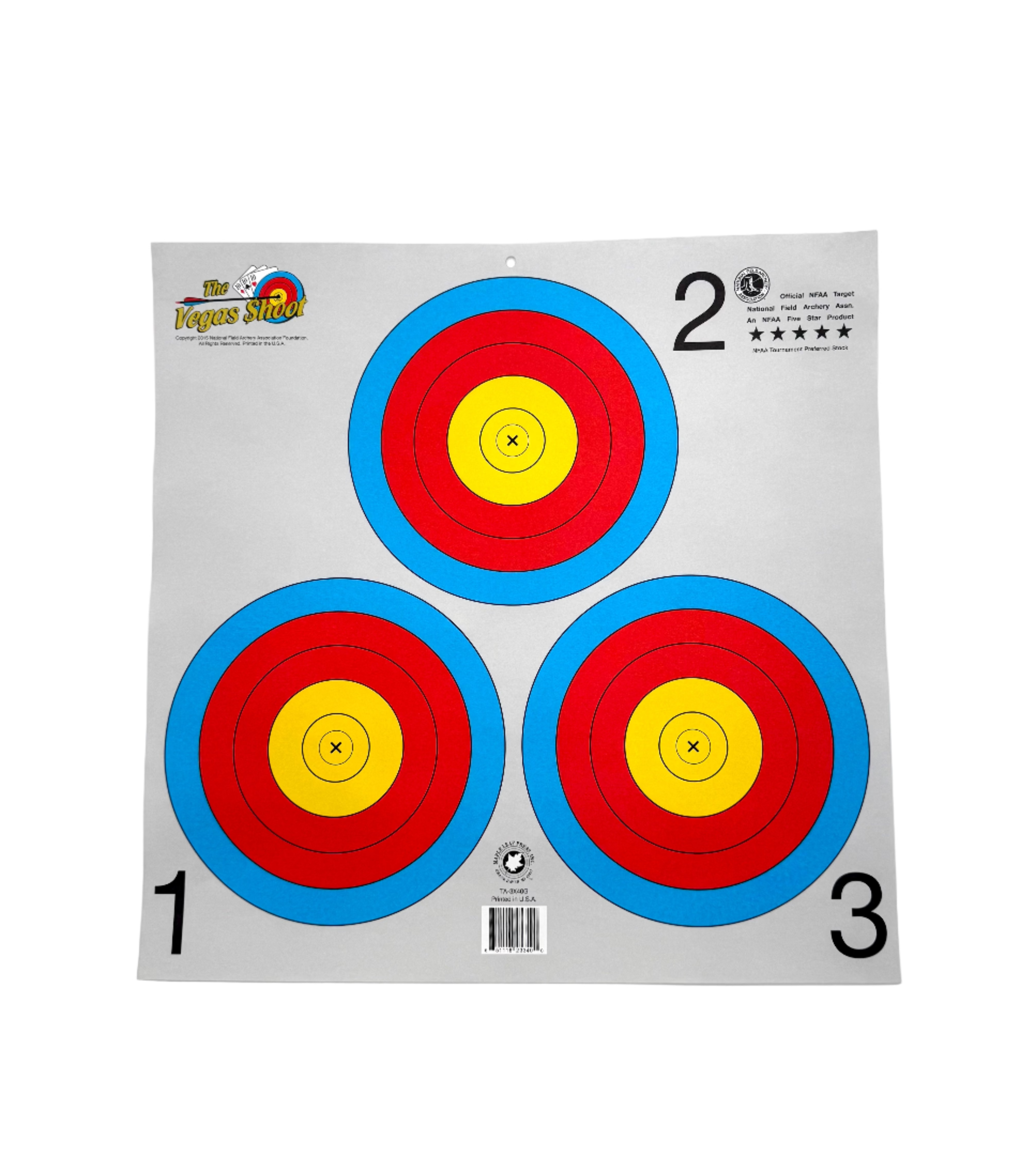 Maple Leaf The Vegas Shoot 3 Spot Target