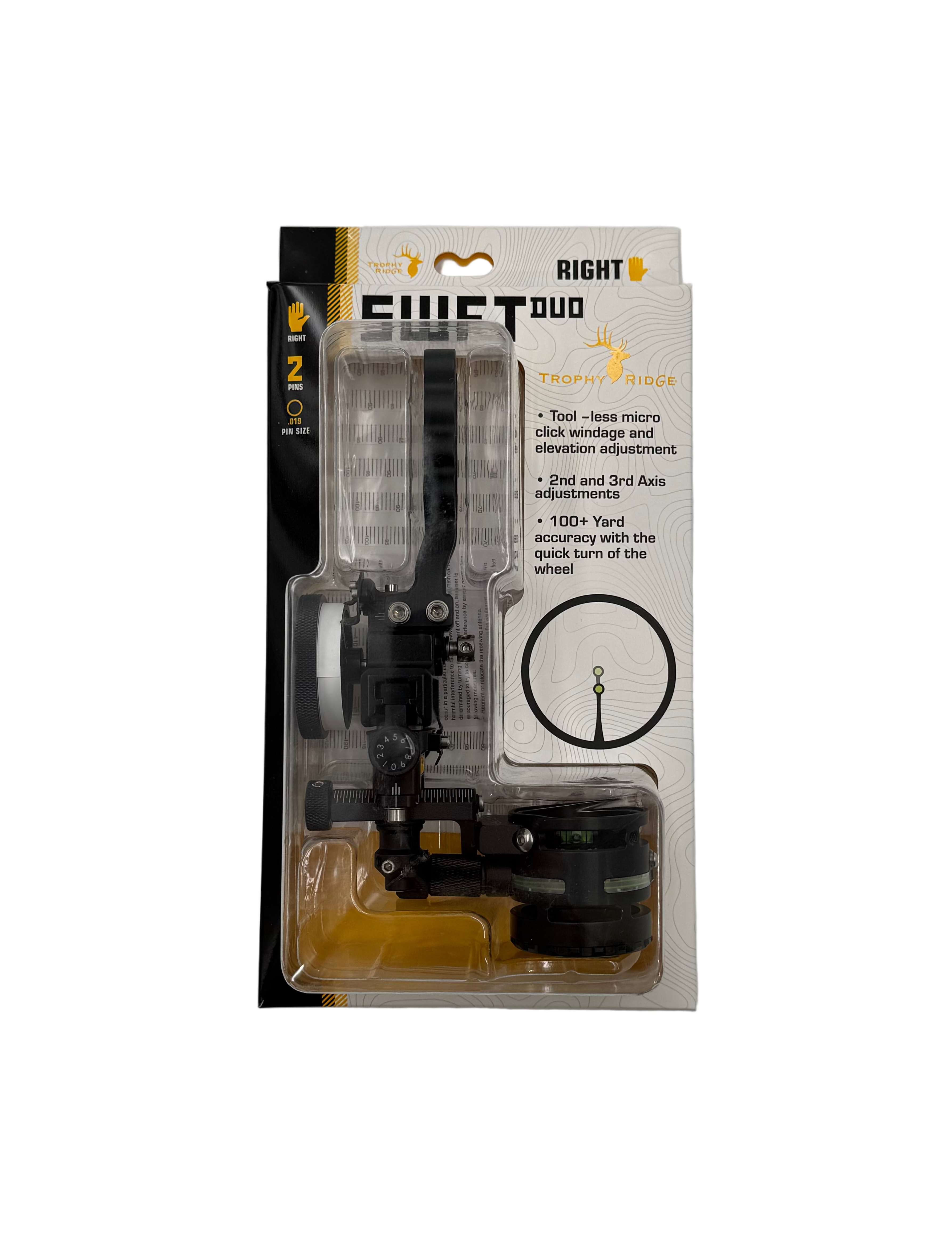 Trophy Ridge SWFT Duo 2-Pin Right Hand Bow Sight #AS430