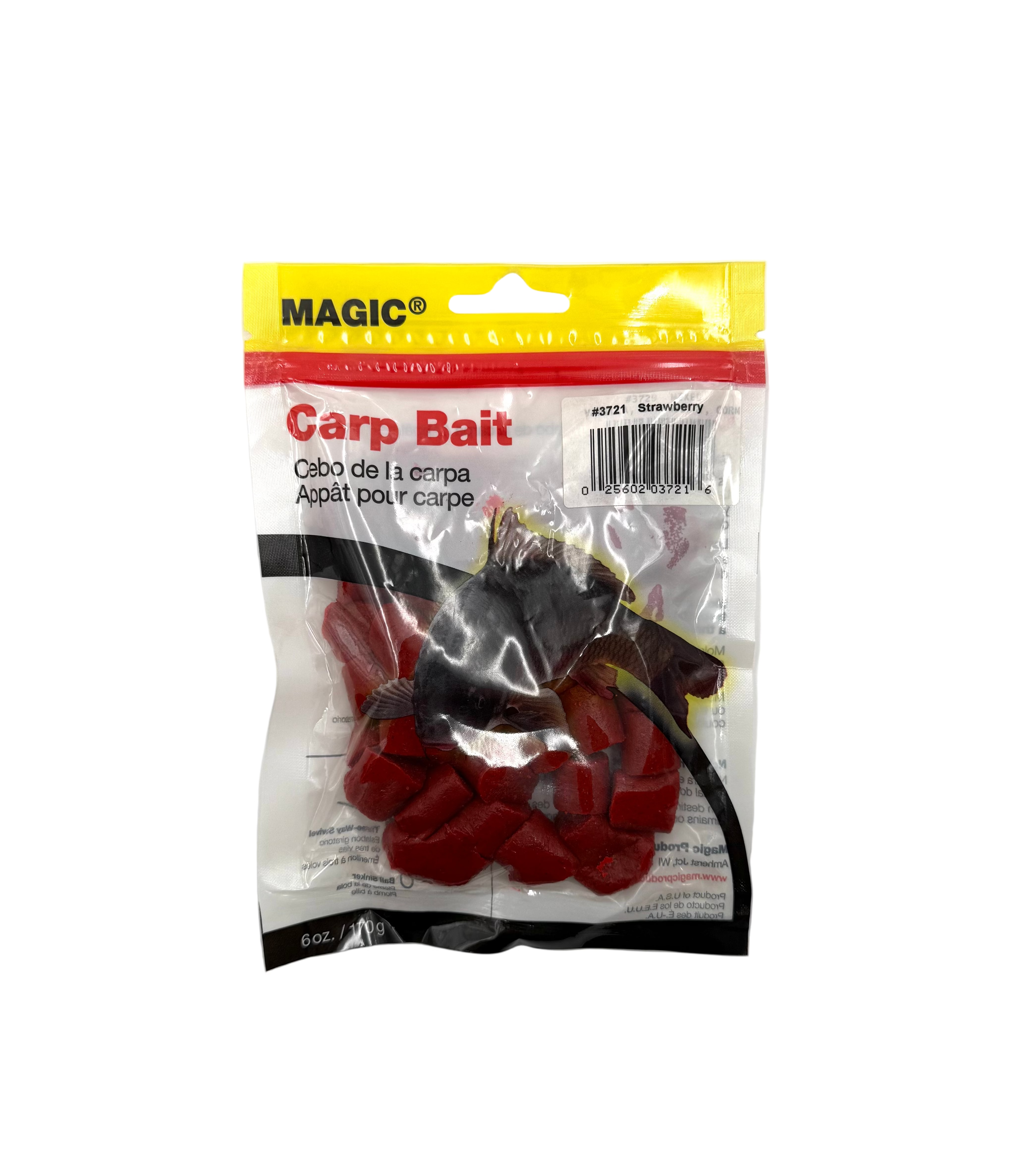 Magic Carp Bait 6oz - Strawberry #3721