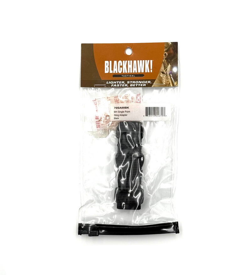 Blackhawk! product packaging with a black handle on a white background