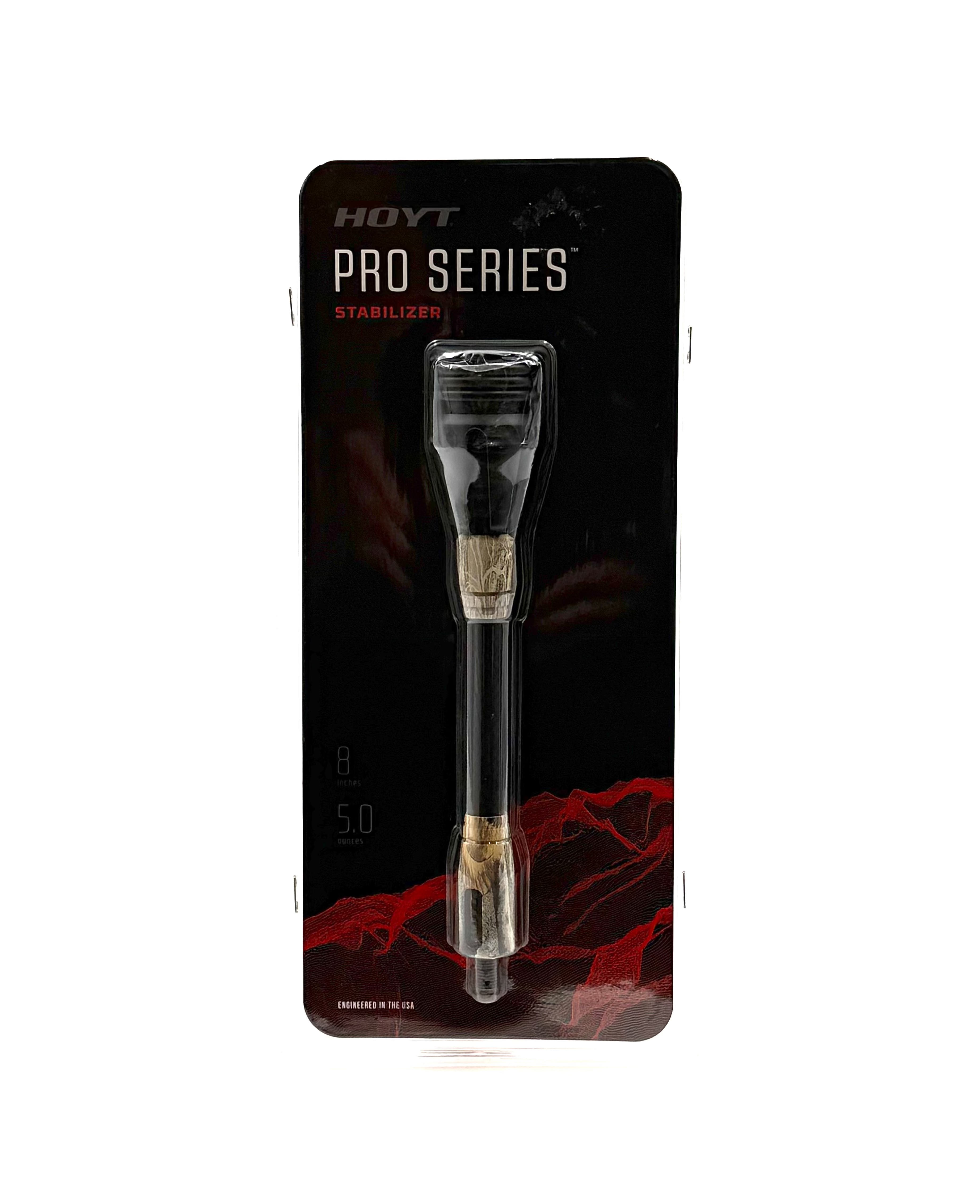 Hoyt Pro Series shaving razor on a black packaging background