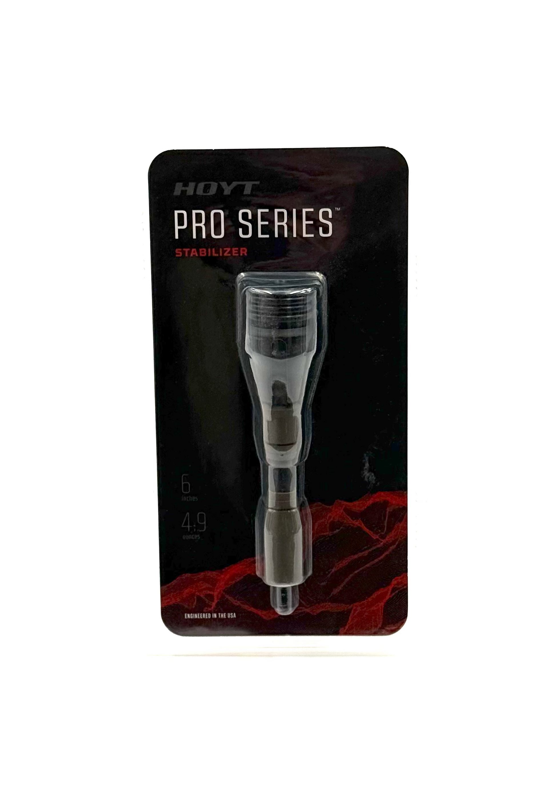 Hoyt Pro Series stabilizer packaging on a white background