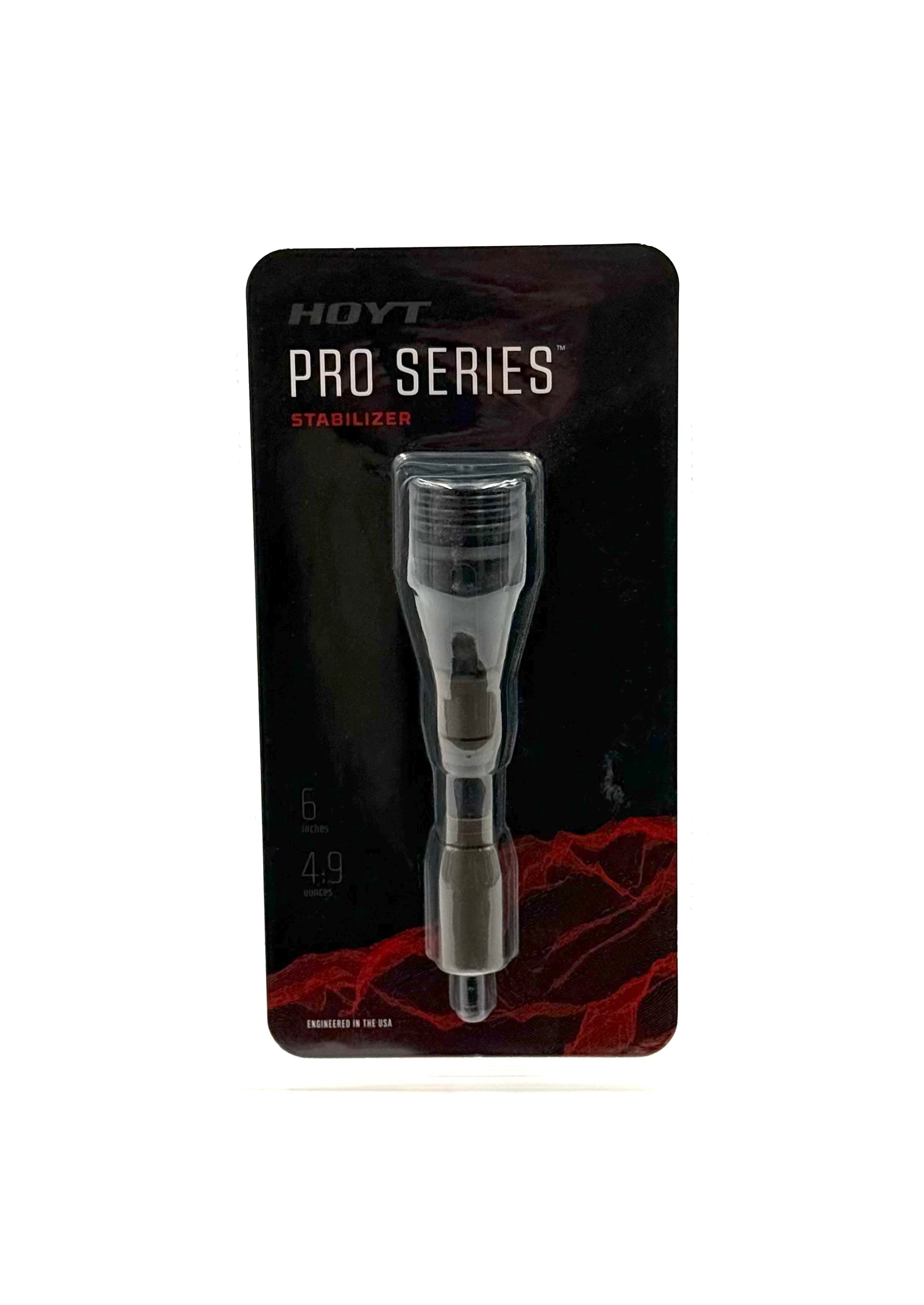 Hoyt Pro Series stabilizer packaging on a white background