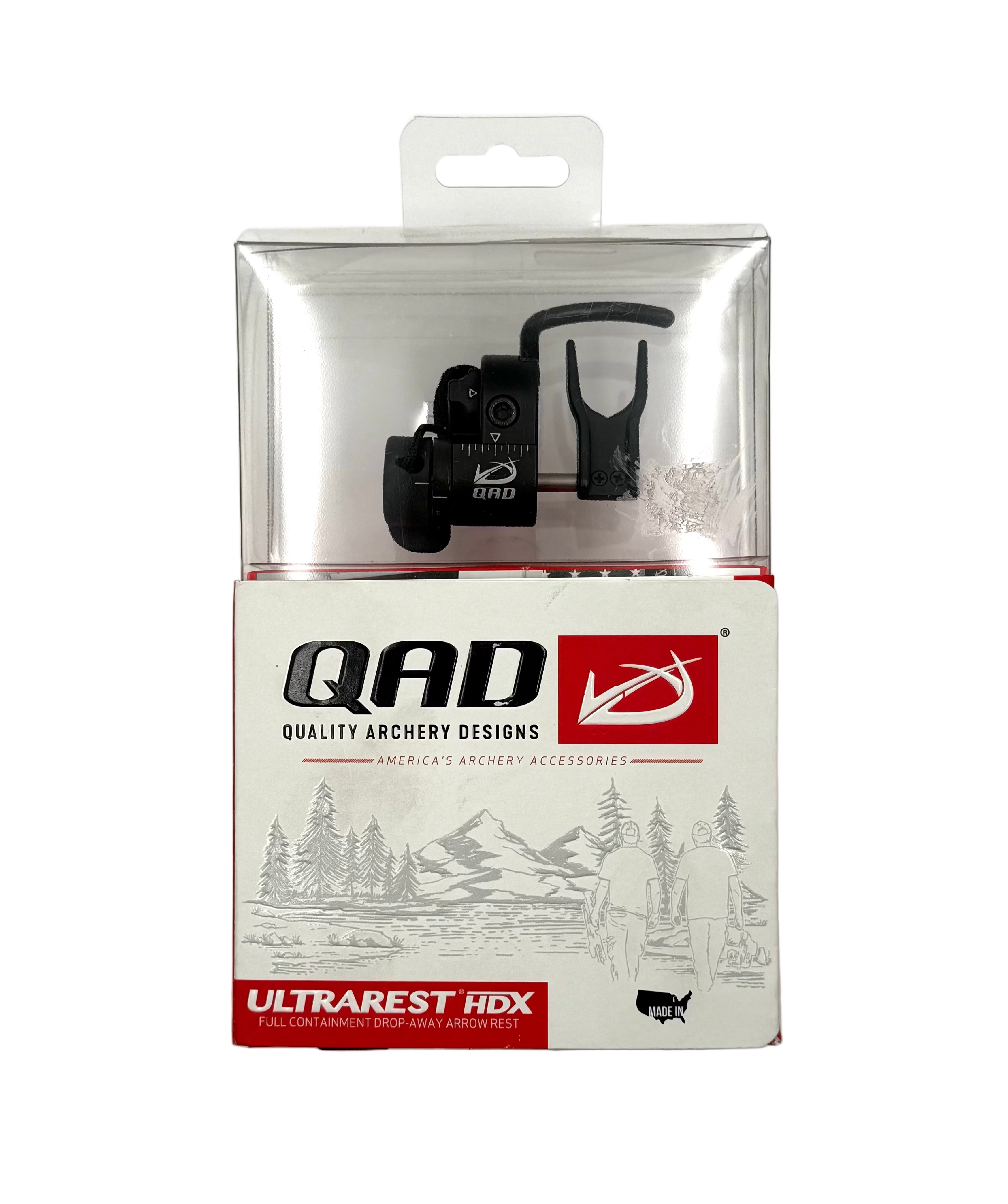 QAD Ultrarest HDX Drop-Away Arrow Rest LH