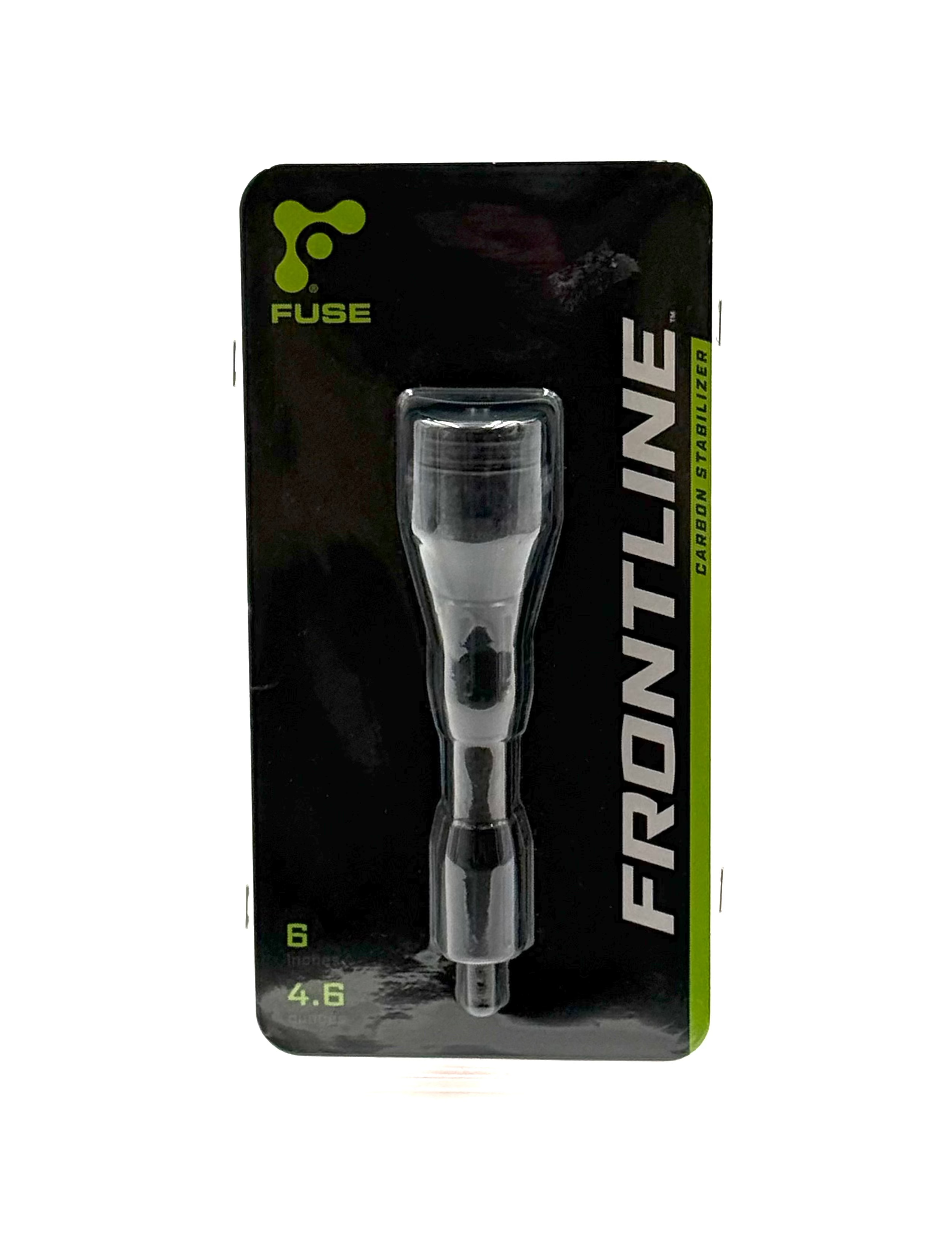 Fuse Archery Frontline Carbon Stabilizer - 6" 4.6oz - Blackout