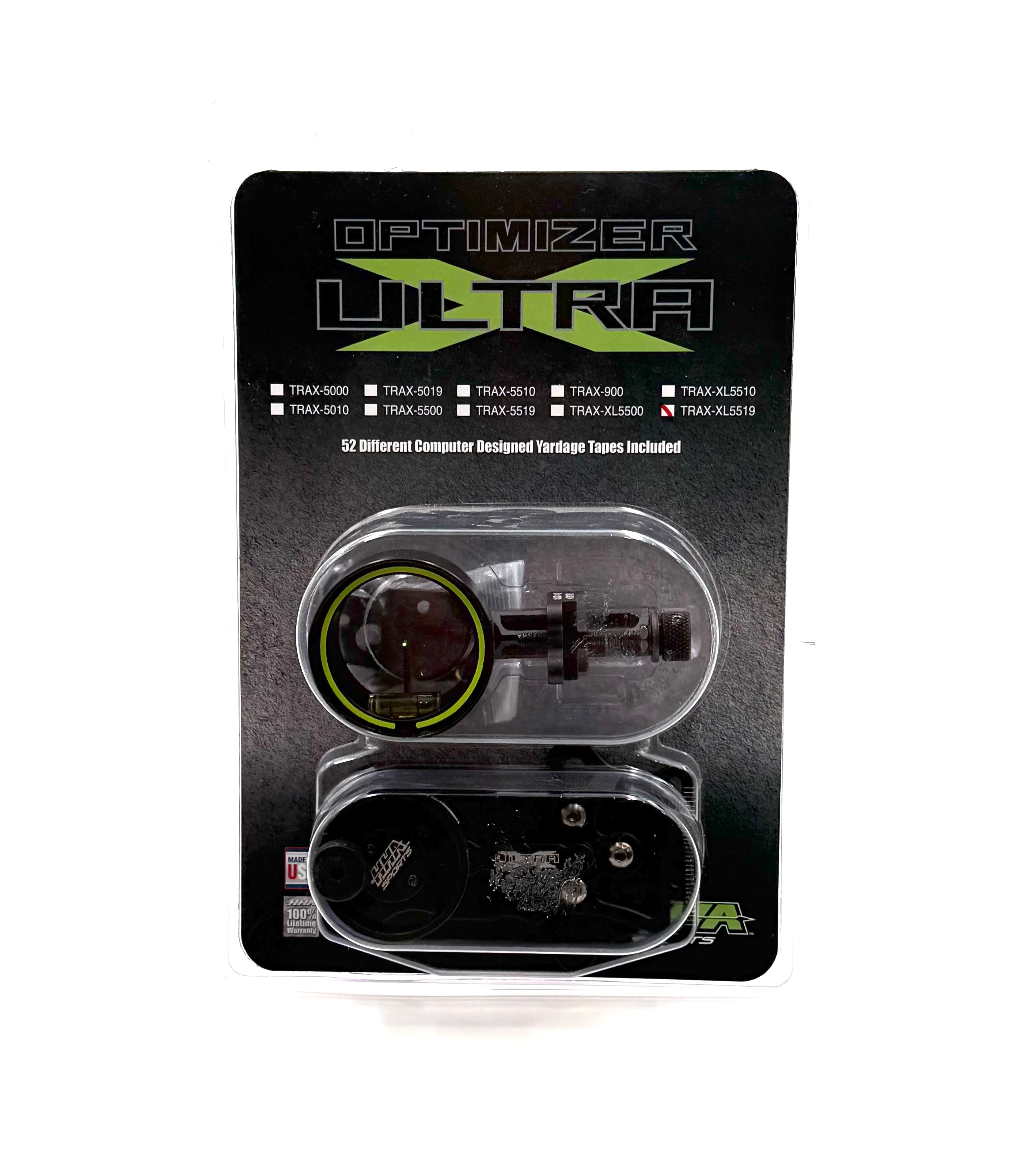 HHA Sports Optimizer Ultra Bow Sight - TRAX-XL5519