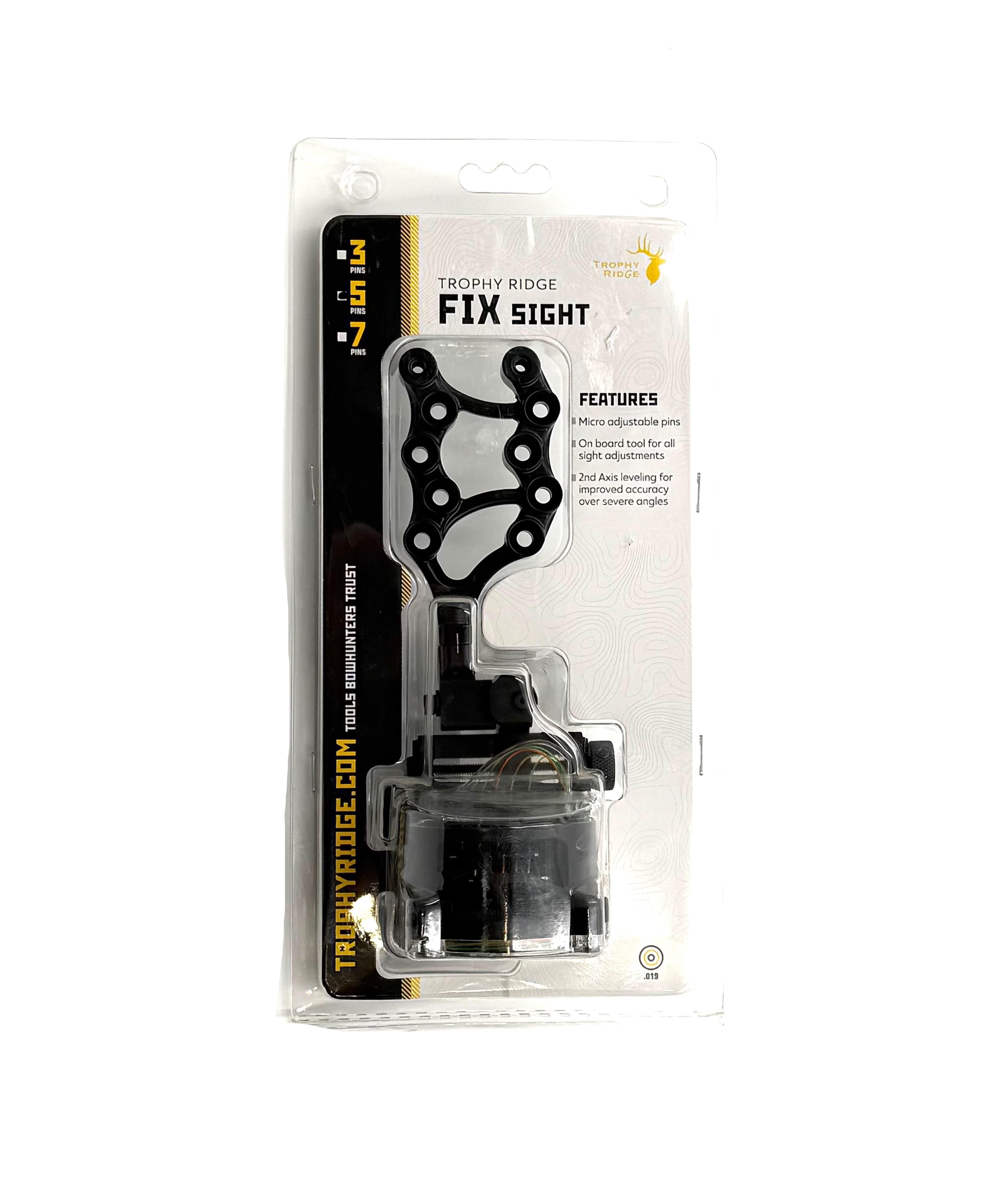 Trophy Ridge Fix Sight - 5 Pins #AS905