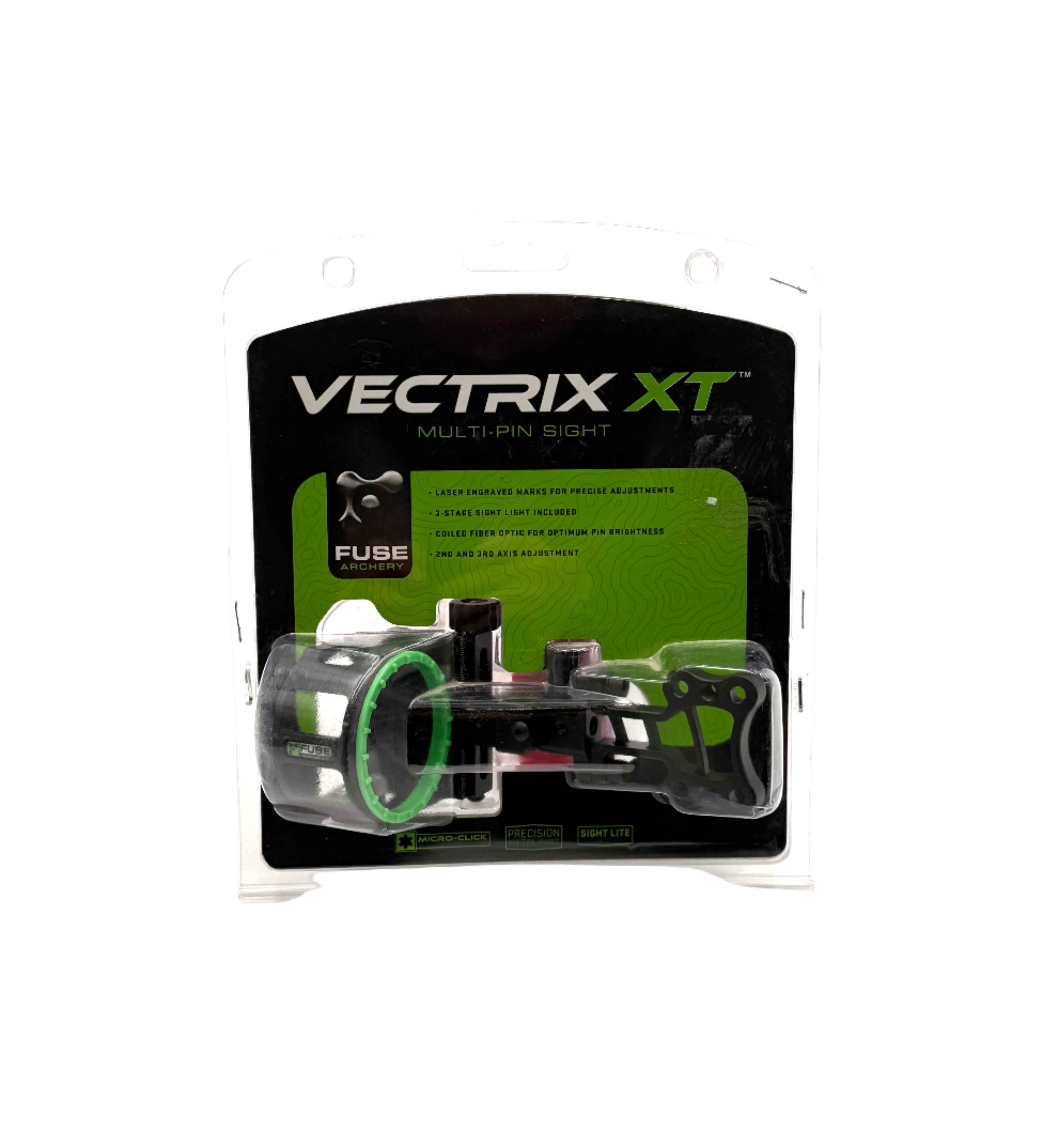 Fuse Archery Vectrix XT Multi-Pin Sight - M5 Black