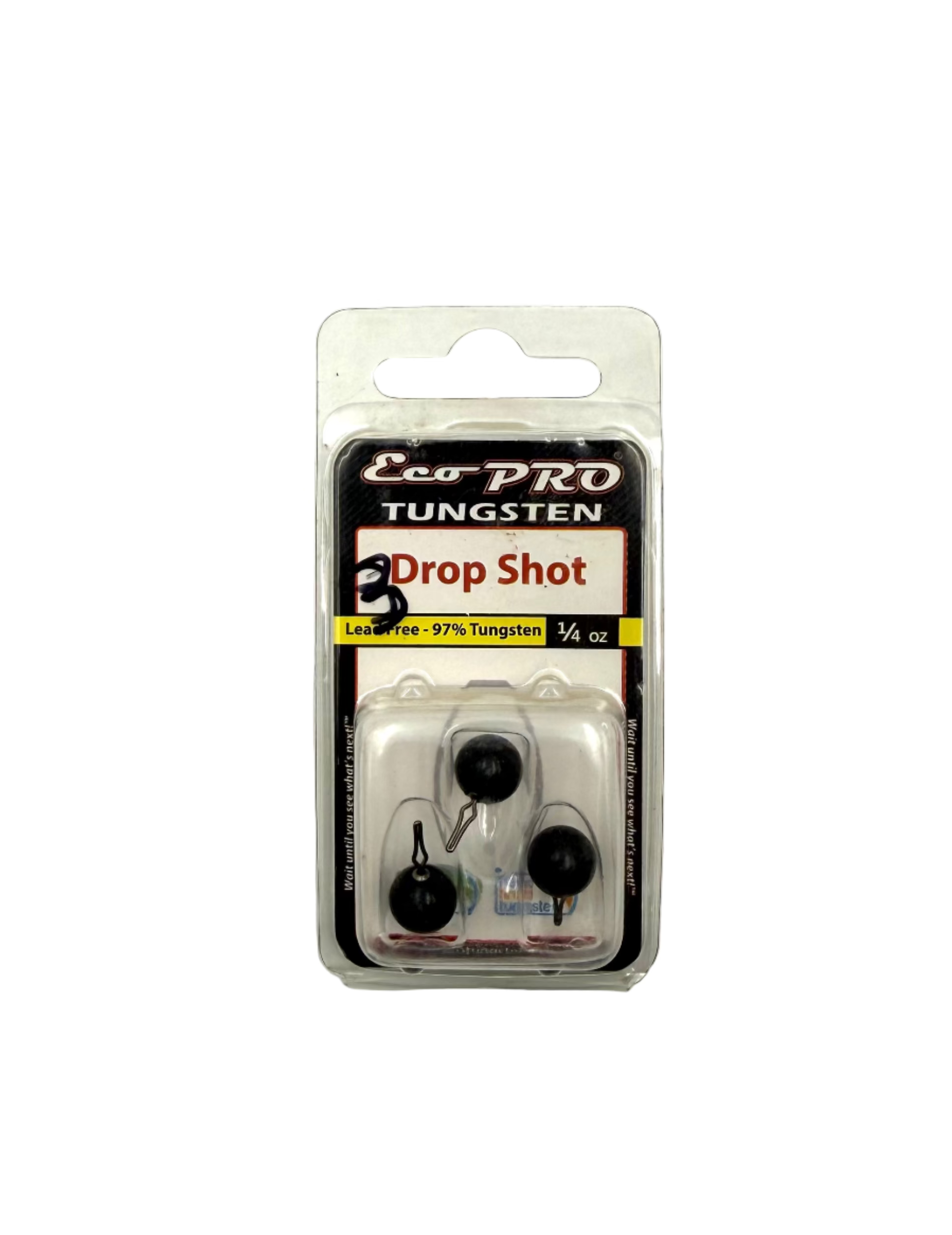 Eco Pro Tungsten Drop Shot 1/4oz - 3ct
