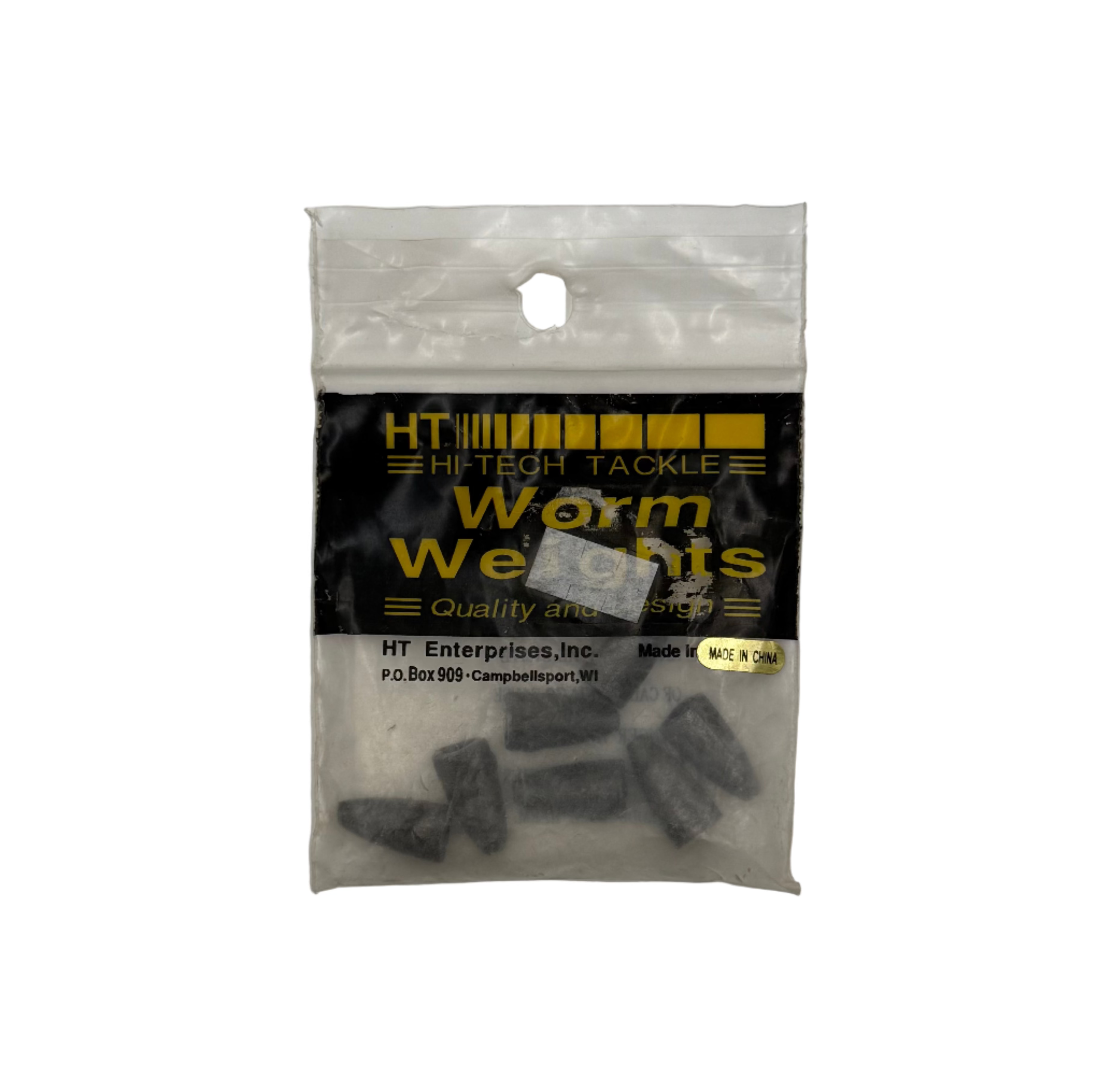 Hi-Tech Tackle Worm Weights 1/4oz - 8pk