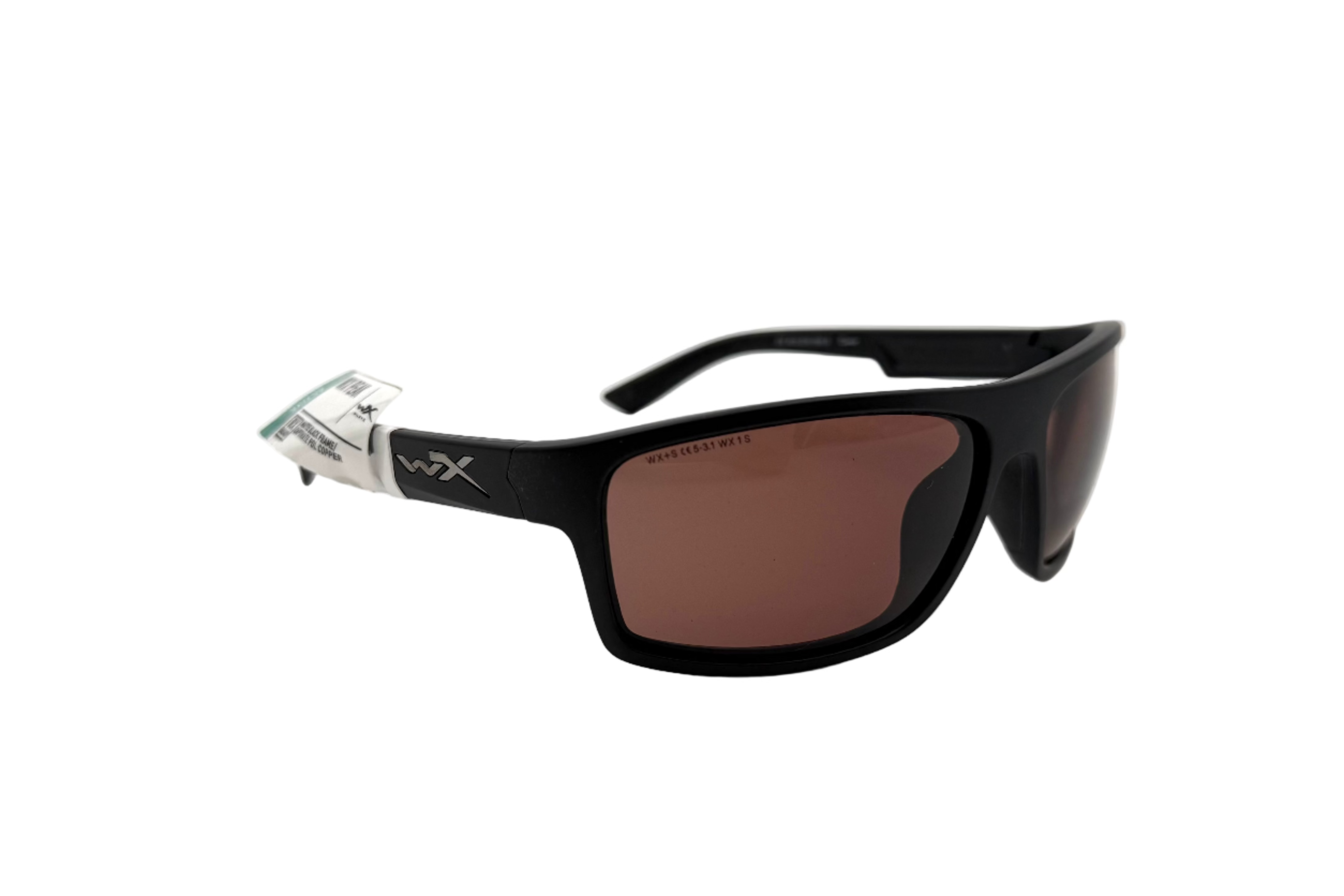 Wiley X Peak Sunglasses - Matte Black Frame/Captivate Copper Lens