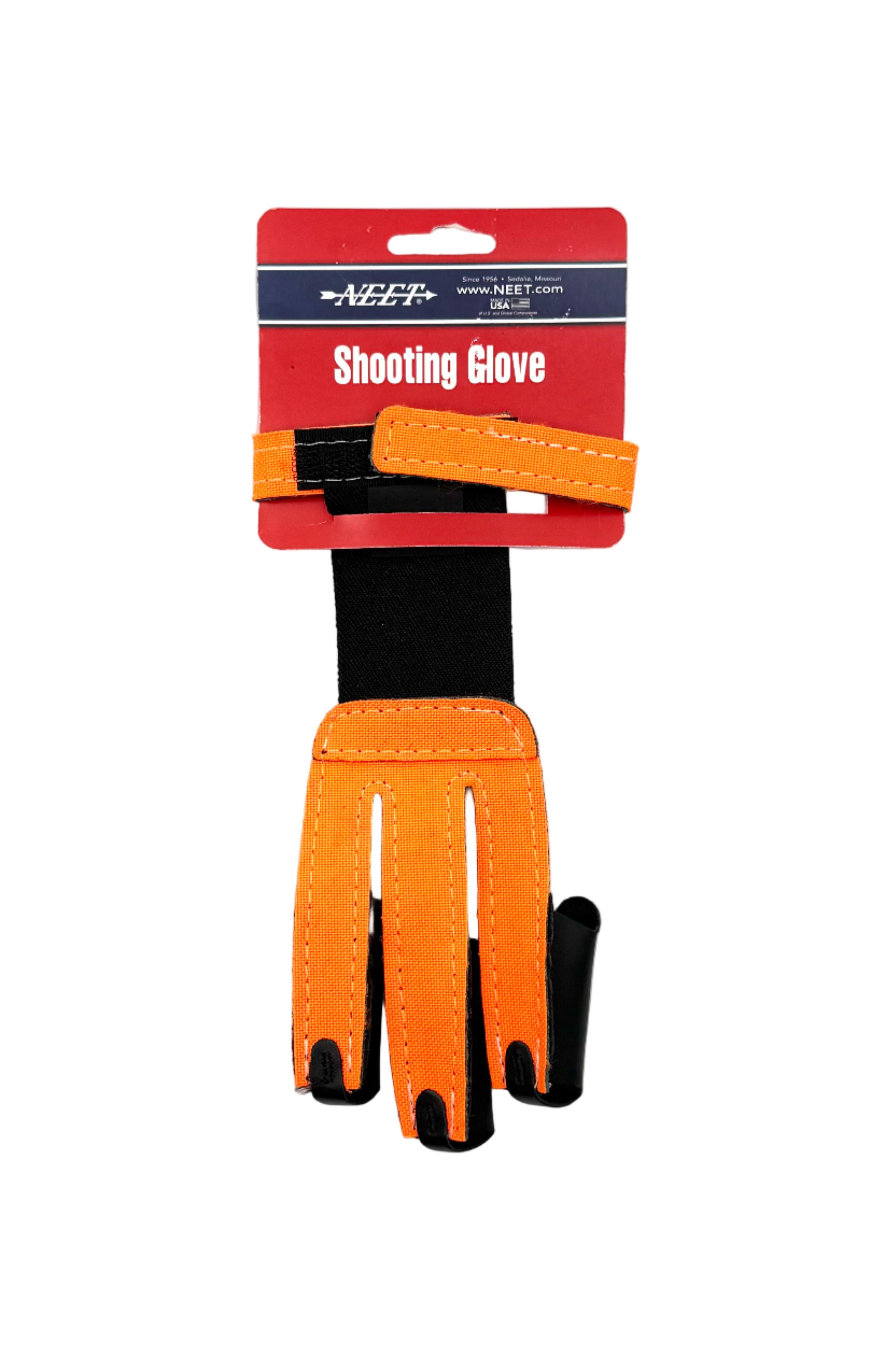 Neet Shooting Glove - Orange/Medium