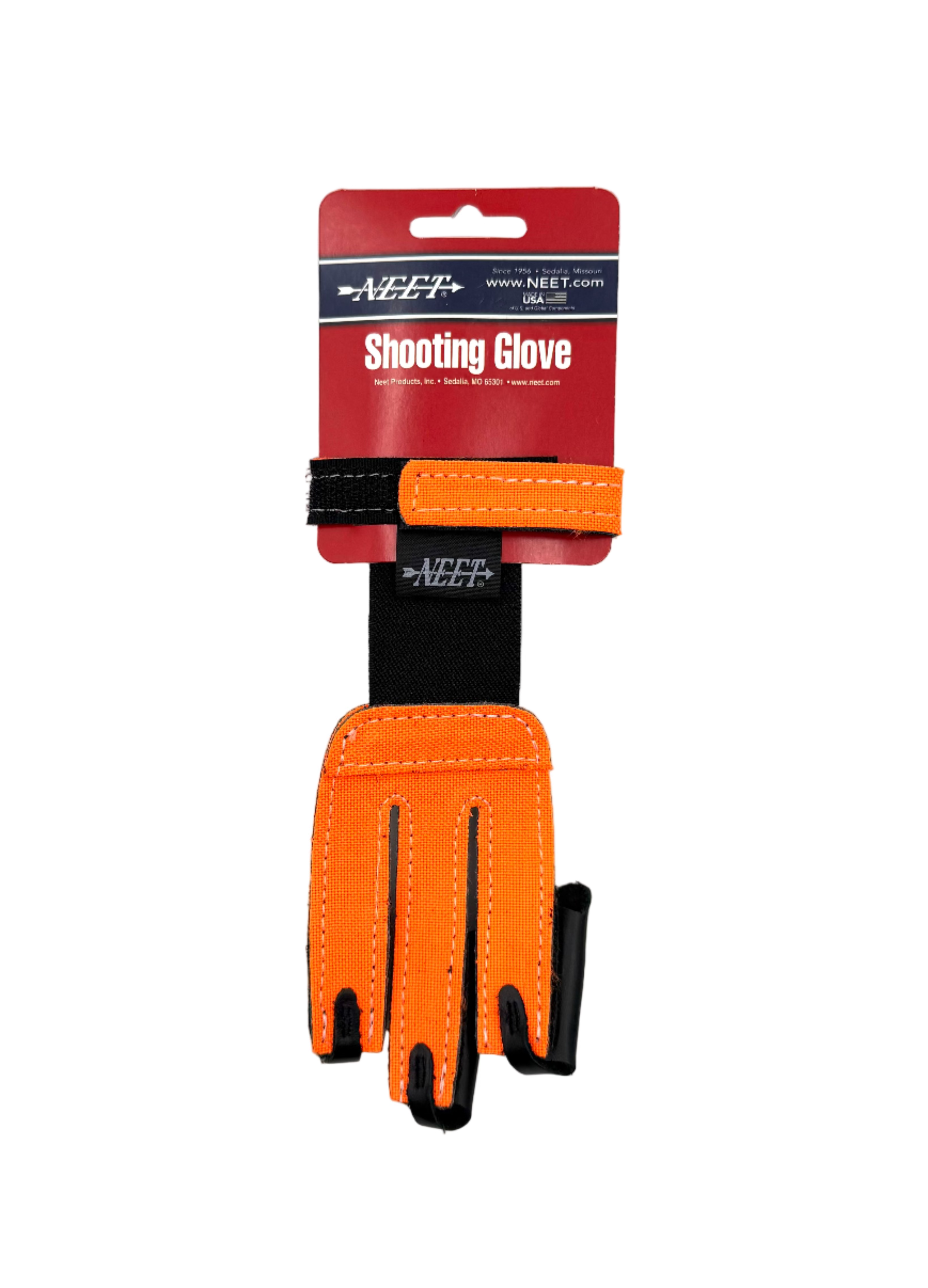 Neet Shooting Glove - Orange/X-Small