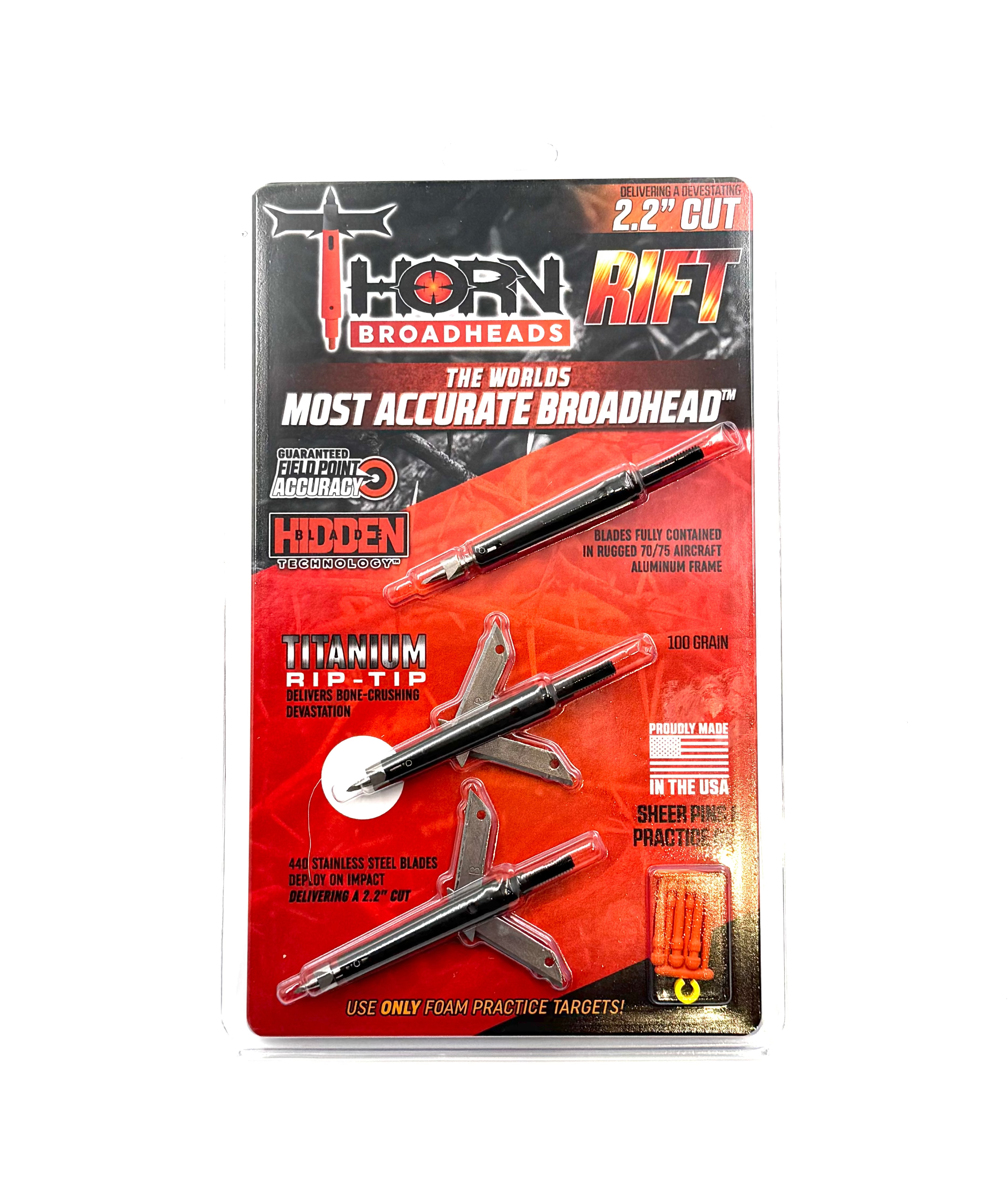Thorn Broadheads Rift 2.2" - 3pk
