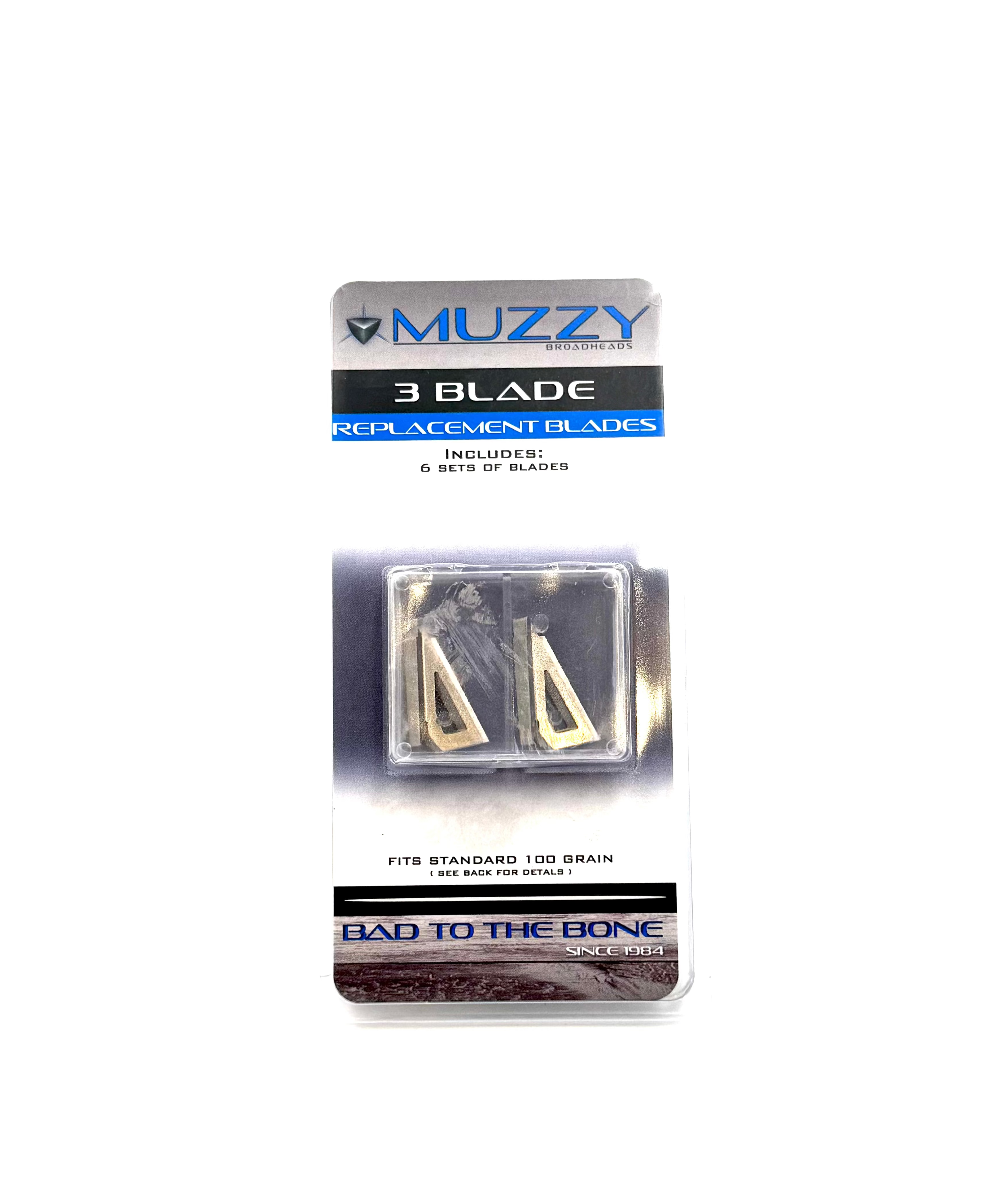 Muzzy Broadheads 3 Blade Replacement Blades - 6pk