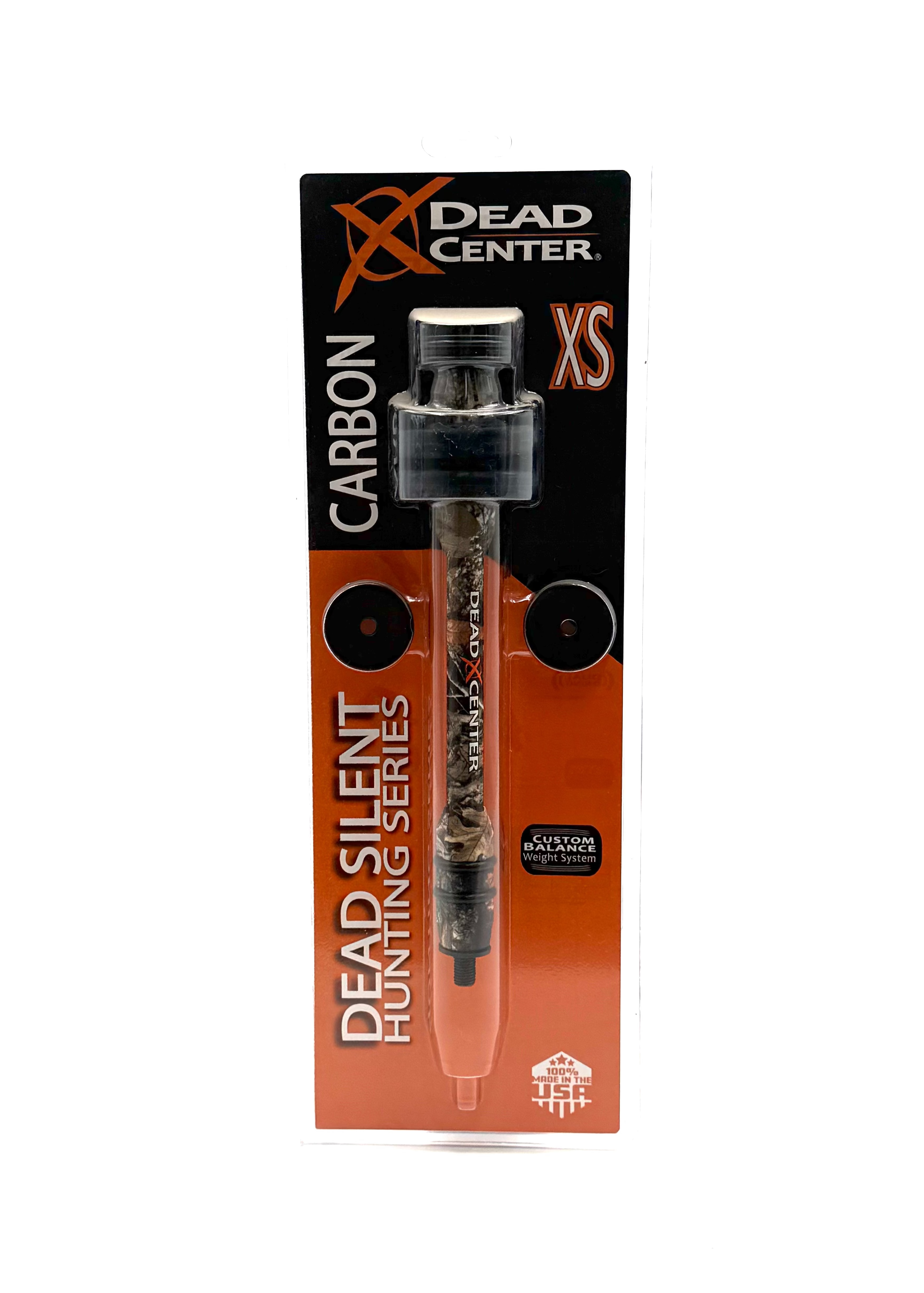 Dead Center Dead Silent Hunting Series Carbon XS 8" Stabilizer - Realtree Edge