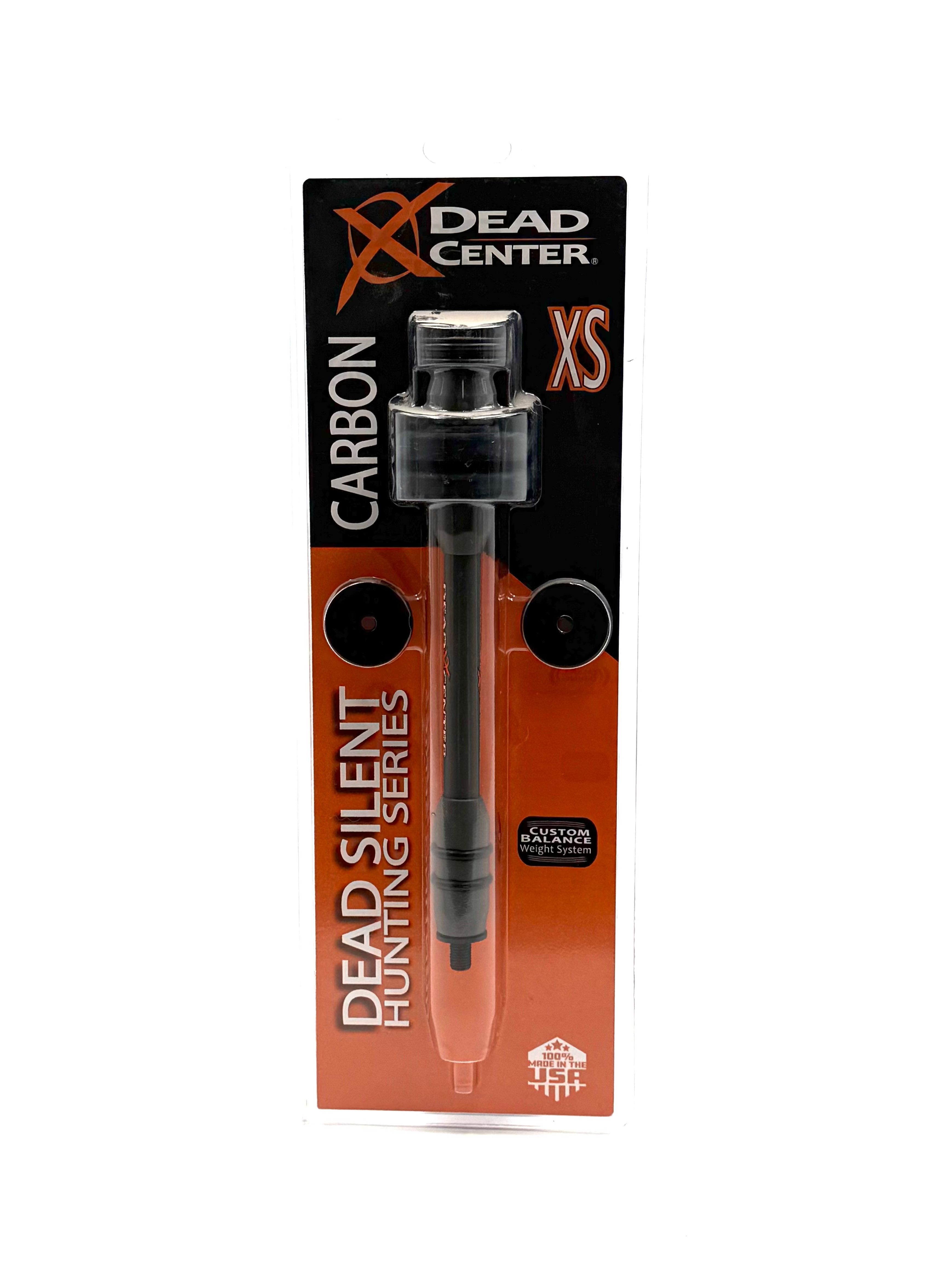 Dead Center Dead Silent Hunting Series Carbon XS 8" Stabilizer - Gray
