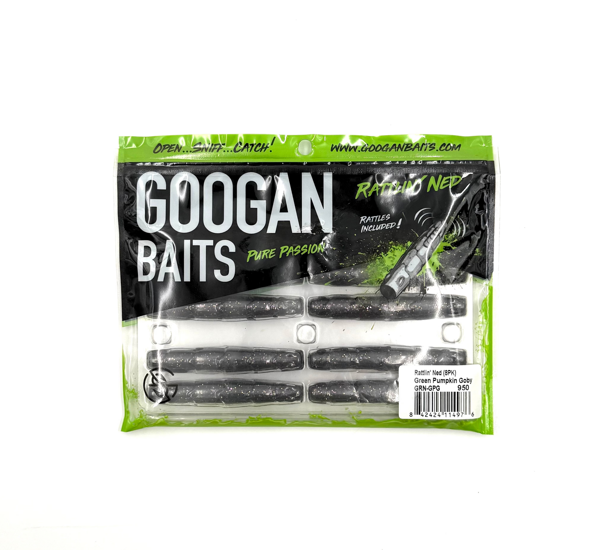 Googan Baits packaging on a white background