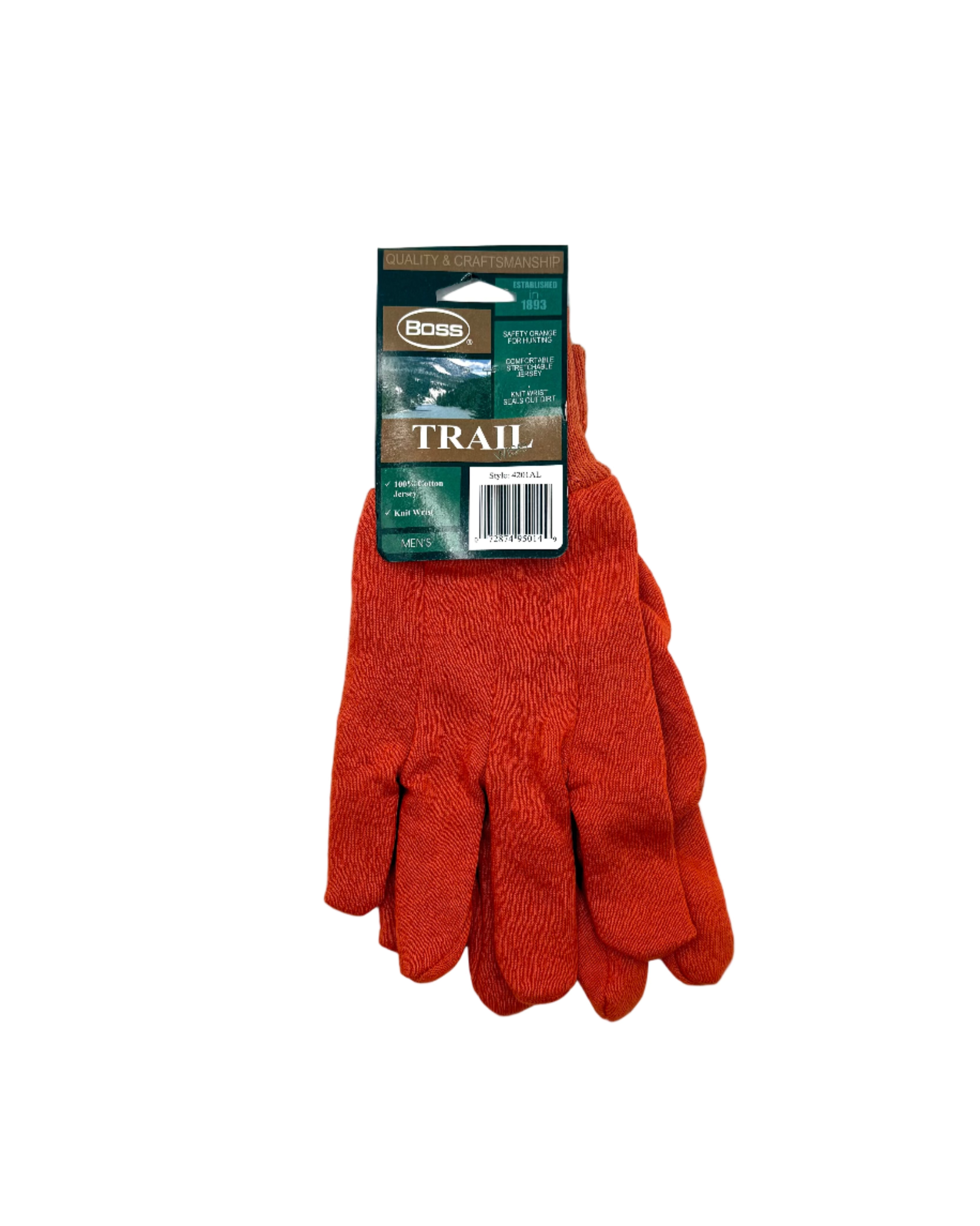 Boss Trail Wide Safety Gloves - Men's