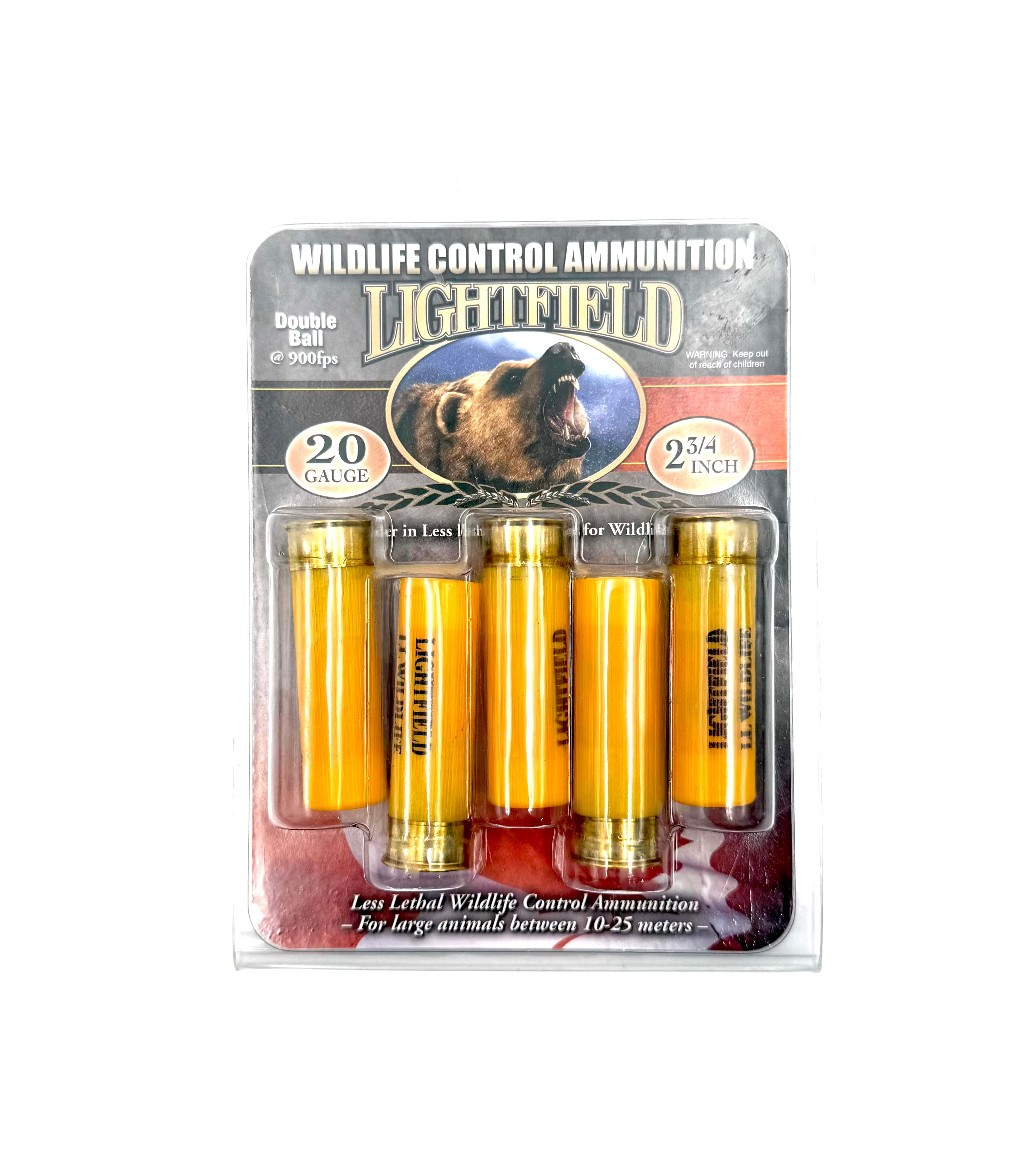 Lightfield 20ga 2 3/4” Double Ball @900fps