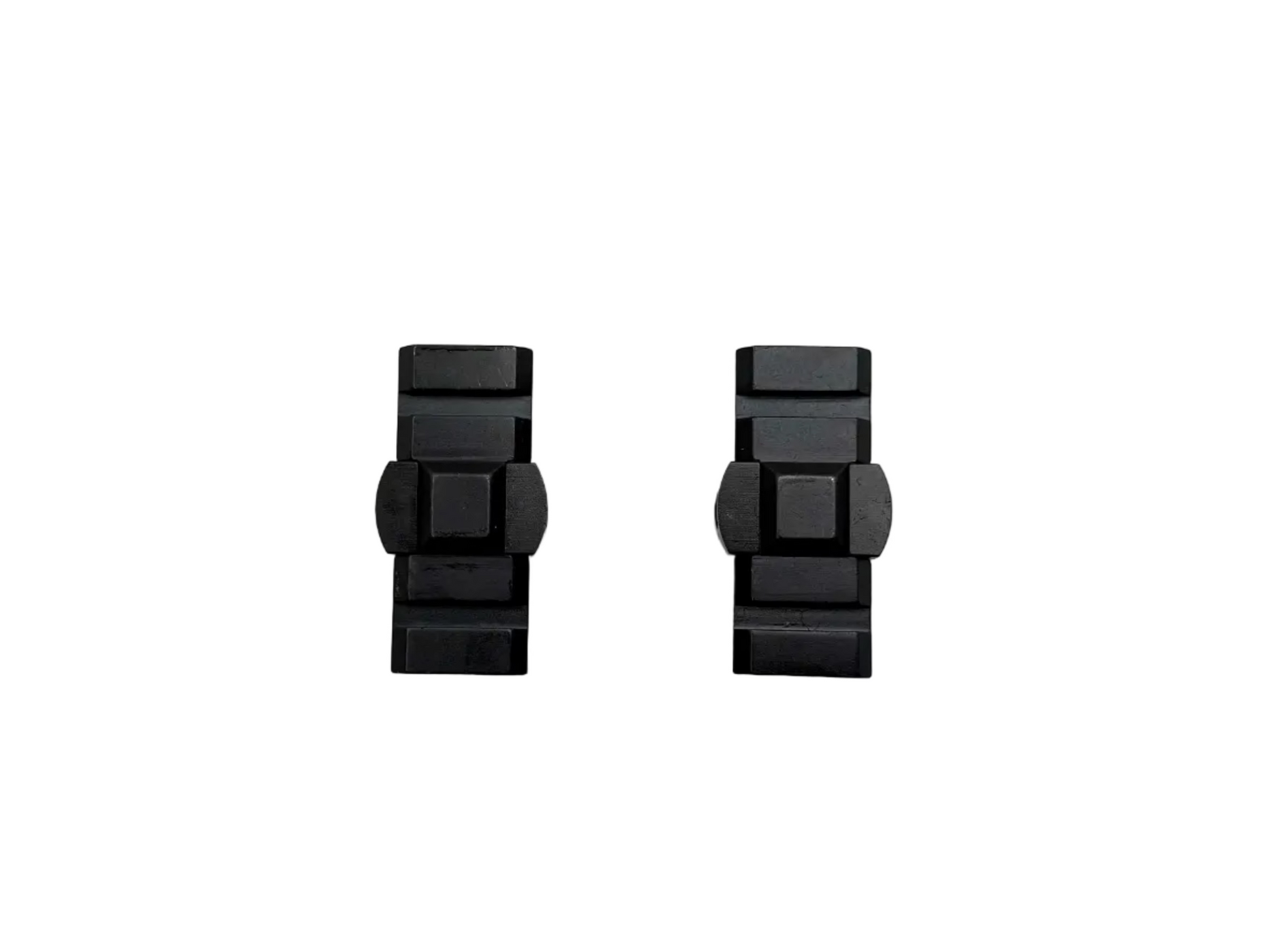 Burris scope rail mount adapter for Ruger to Weaver bases, shown on a firearm with the mount attached.