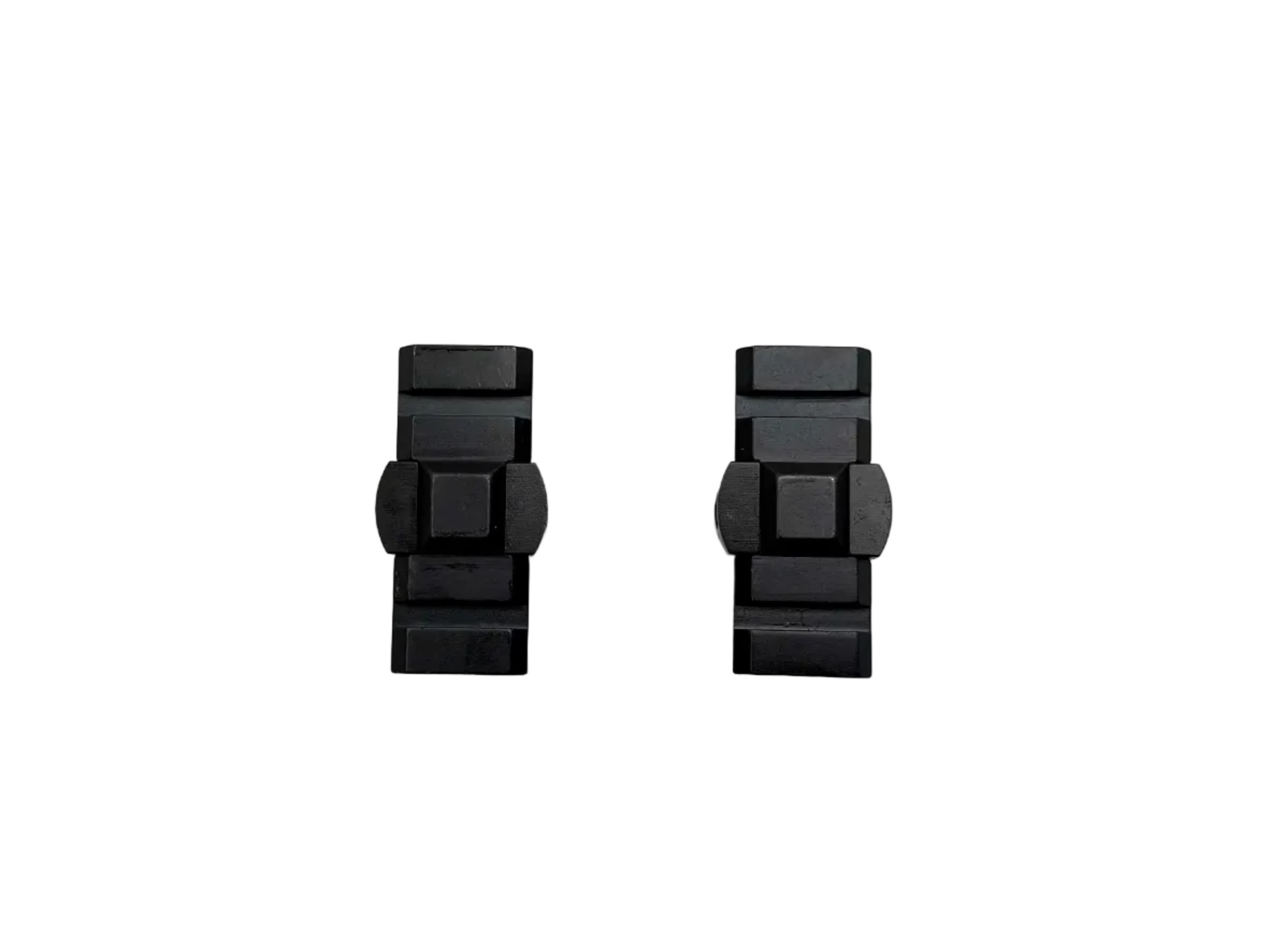 Burris scope rail mount adapter for Ruger to Weaver bases, shown on a firearm with the mount attached.