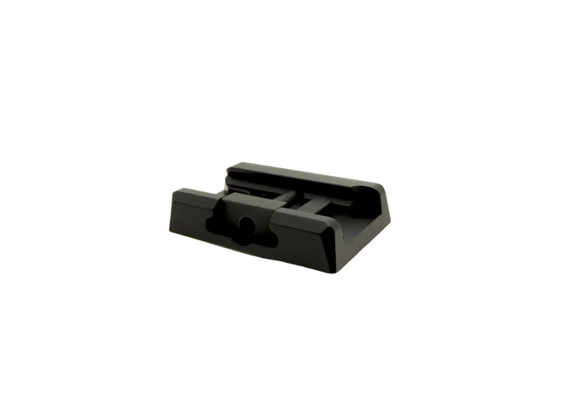 Holosun AEMS low mount scope and rail mount for rifles, featuring a durable metal construction and precise fitting.