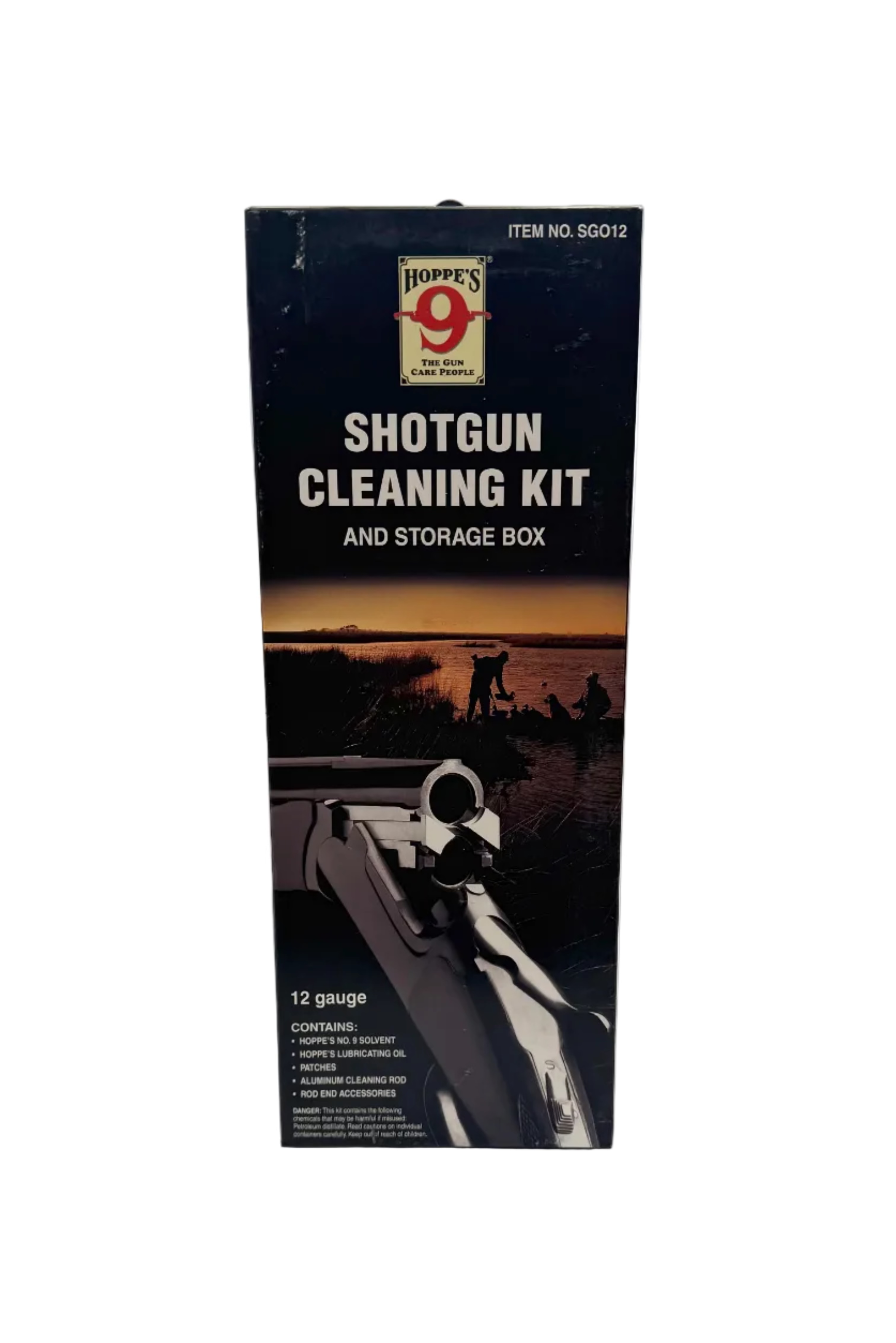 Hoppe’s Shotgun Cleaning Kit and Storage Box - 12 Gauge #SG012