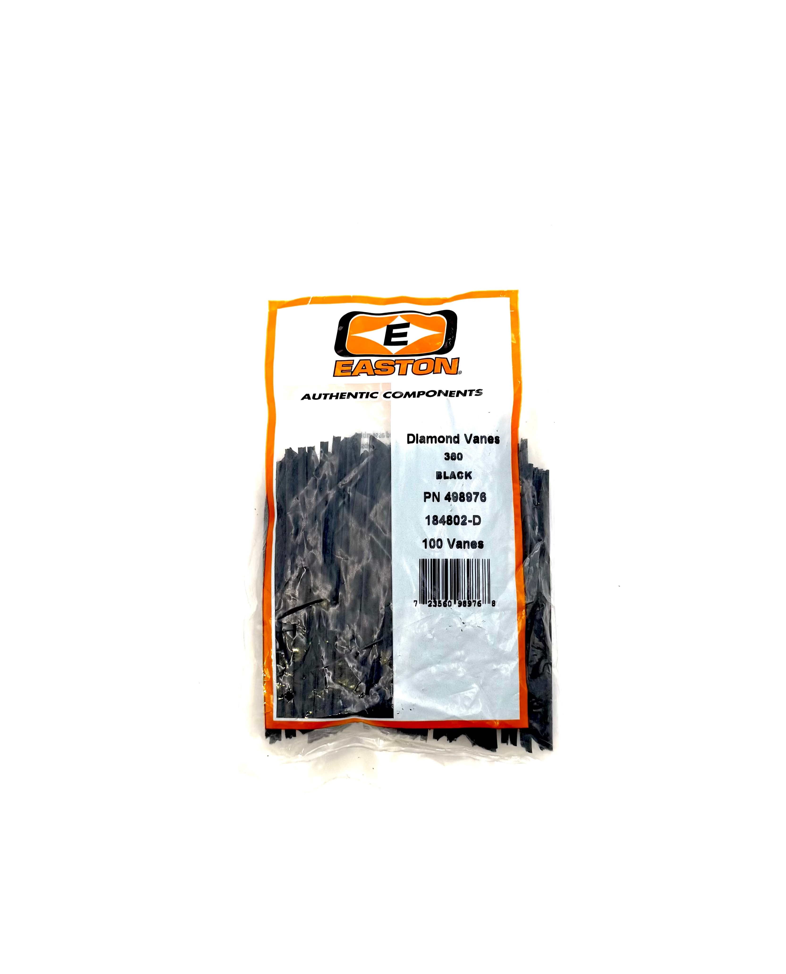 Easton Diamond Vanes - 380 Black 100pk