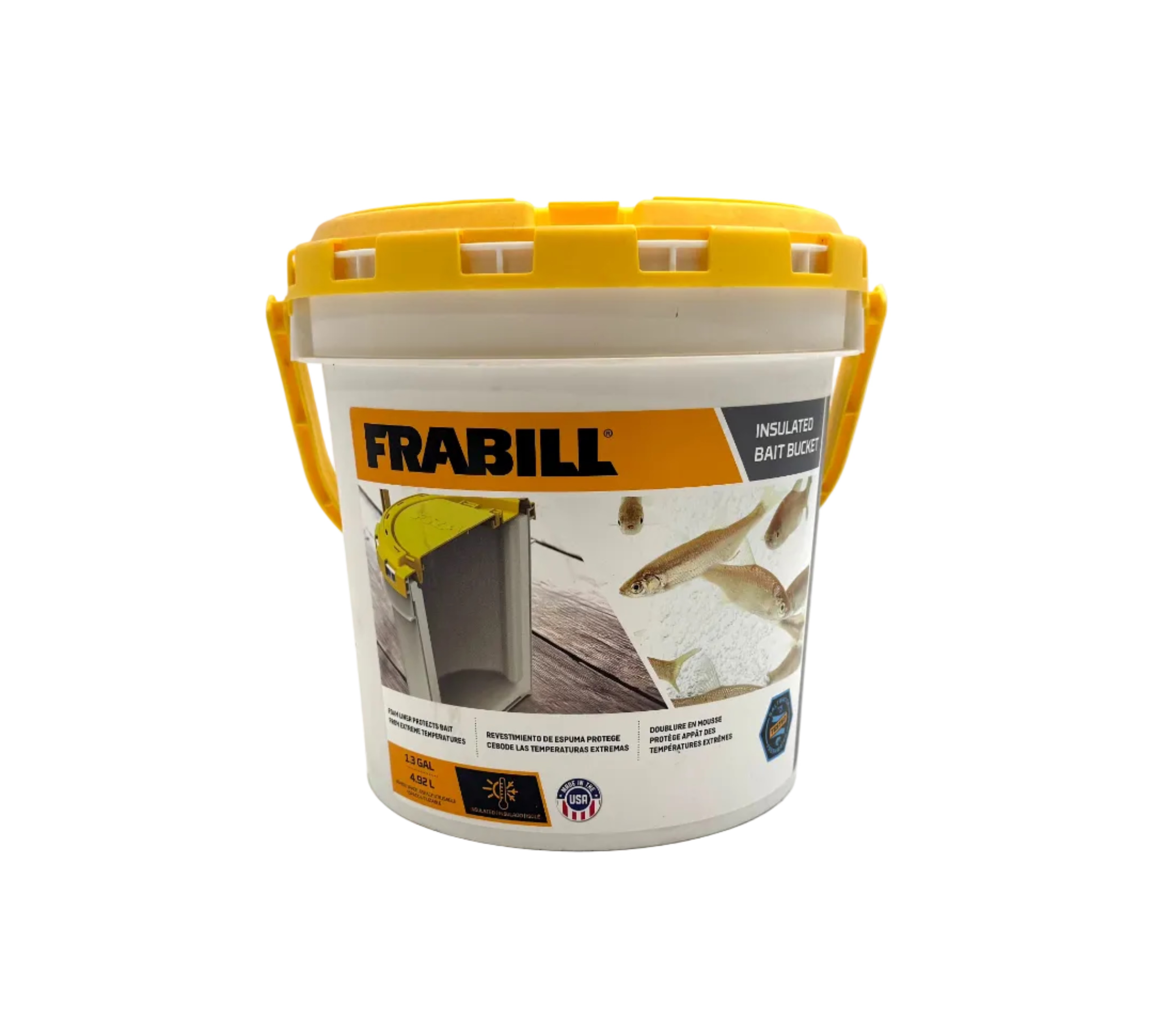 Frabill Insulated Bait Bucket 4822