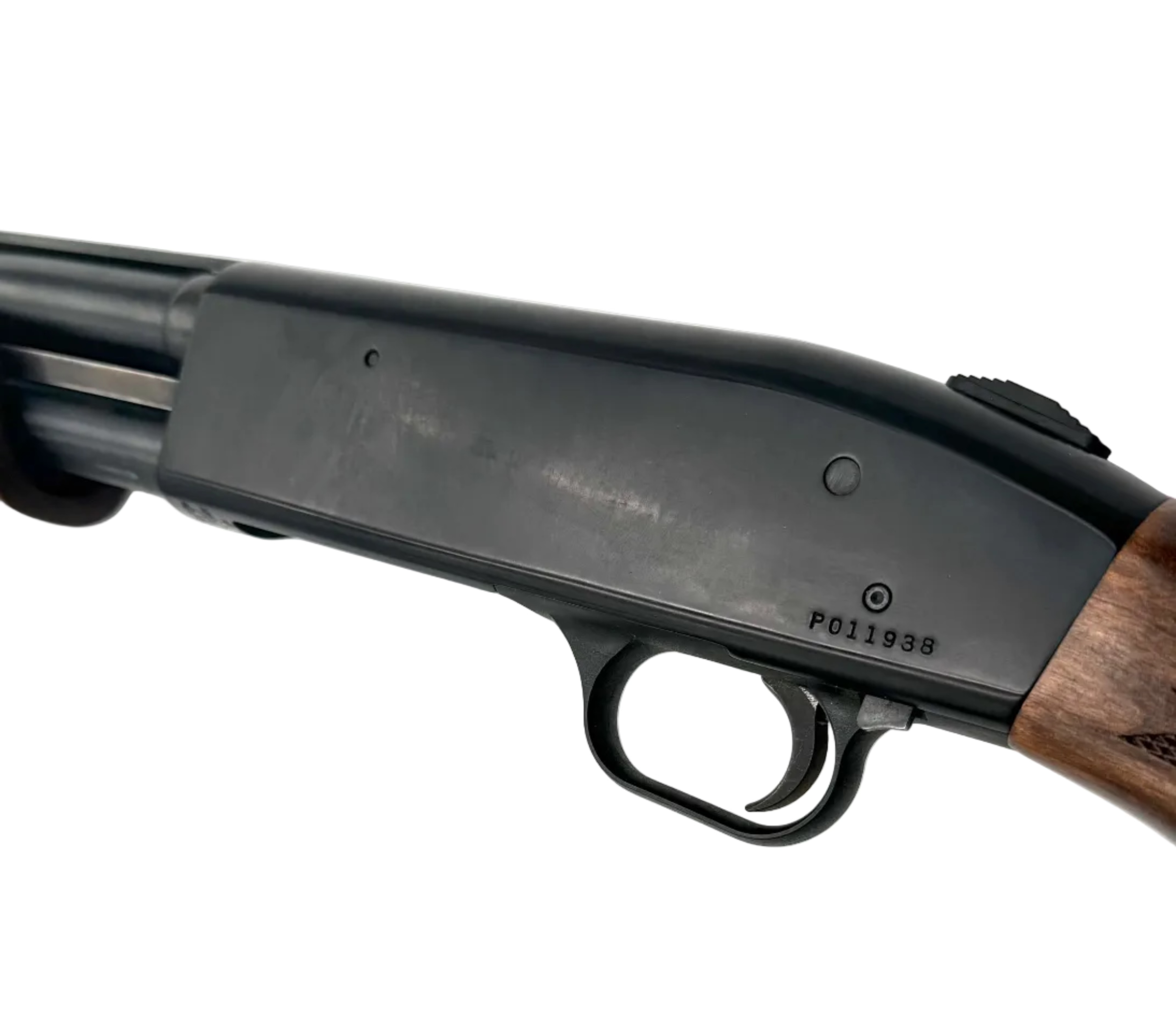 Mossberg Model 500C 20 Gauge pump-action shotgun with 26-inch barrel, black synthetic stock, and manual safety.