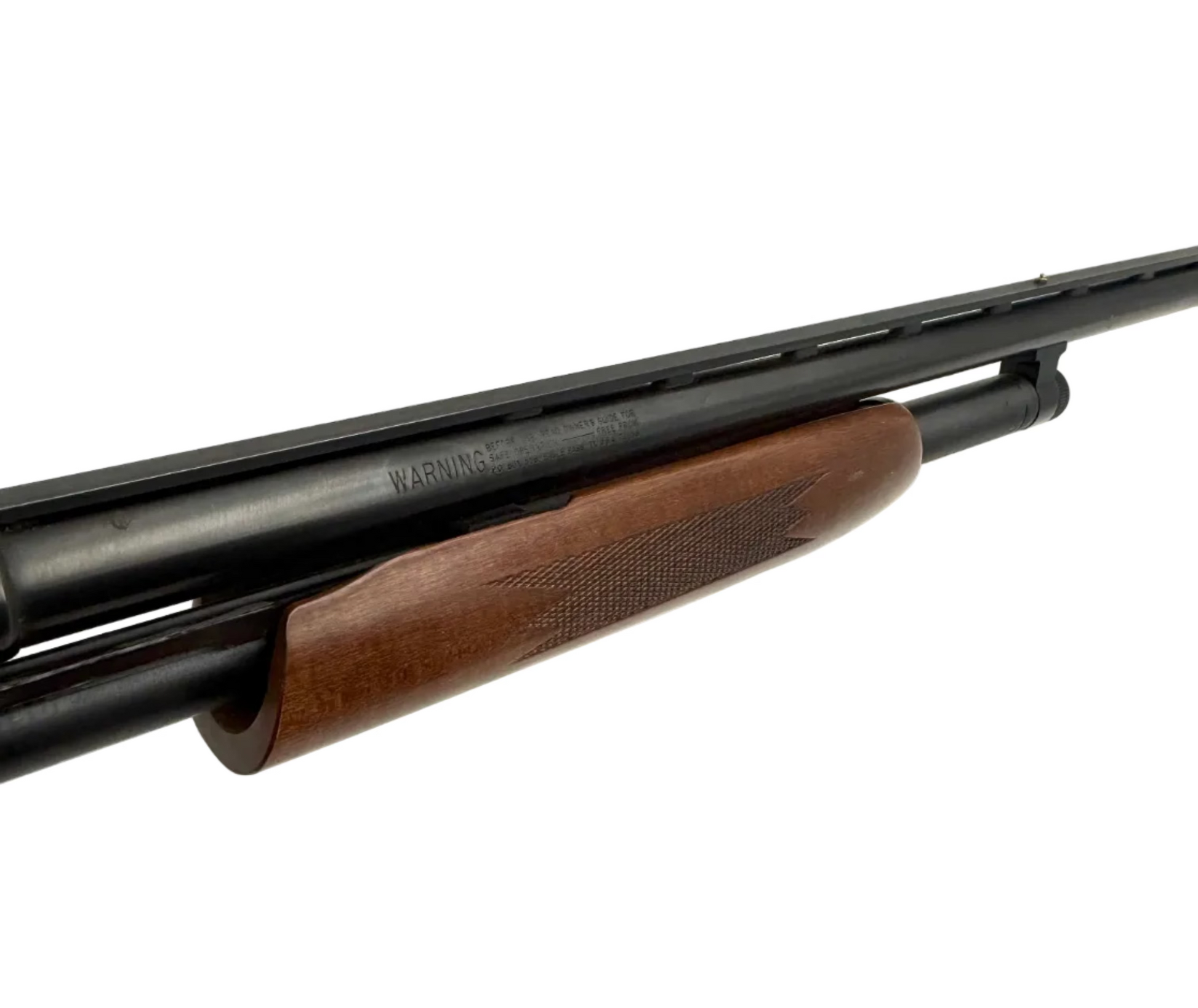 Mossberg Model 500C 20 Gauge pump-action shotgun with 26-inch barrel, black synthetic stock, and metal receiver.